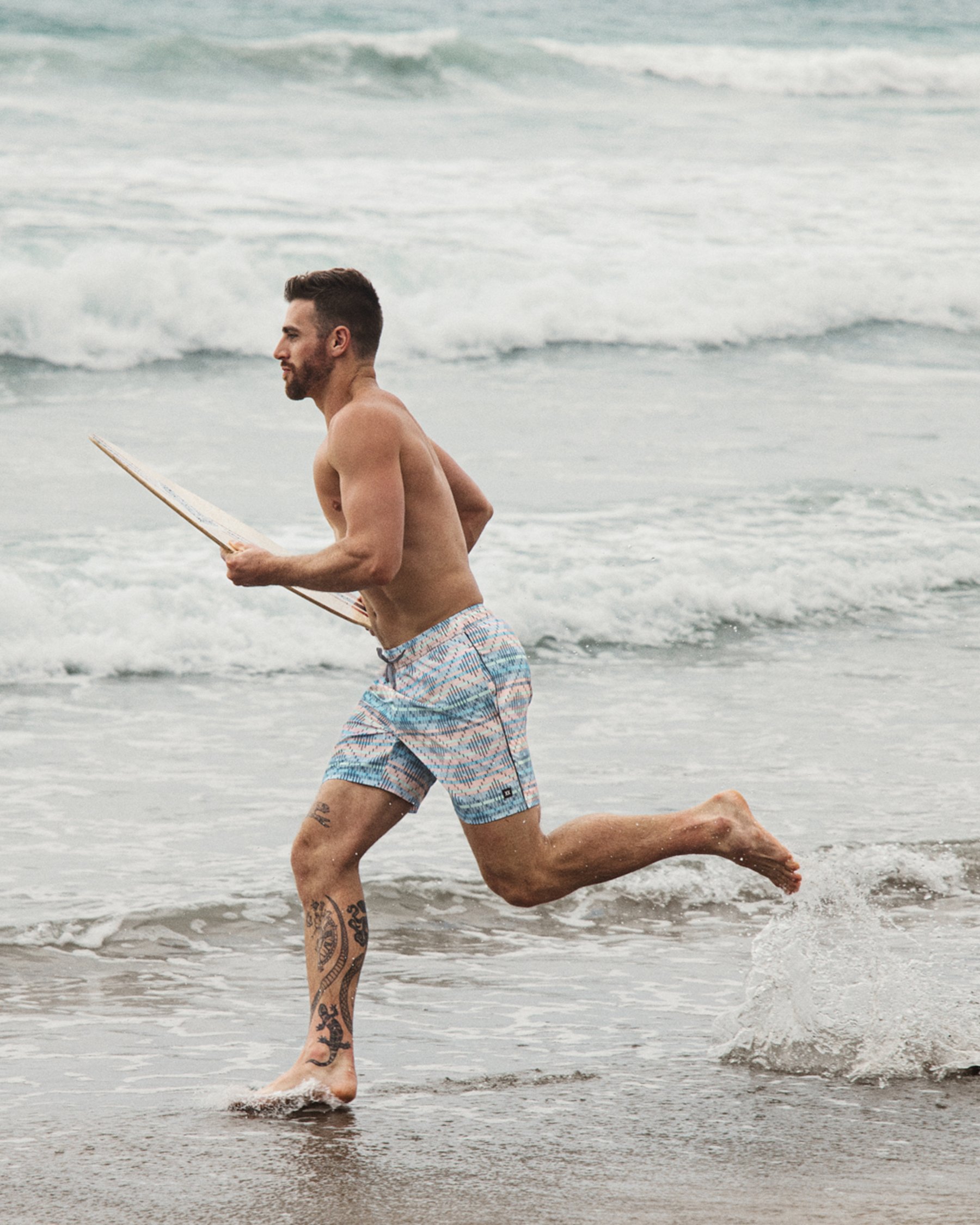 SAXX Maillot volley 2 en 1 extensible 7" avec doublure Oh Buoy Couleurs multiples 26S05R7 - View1