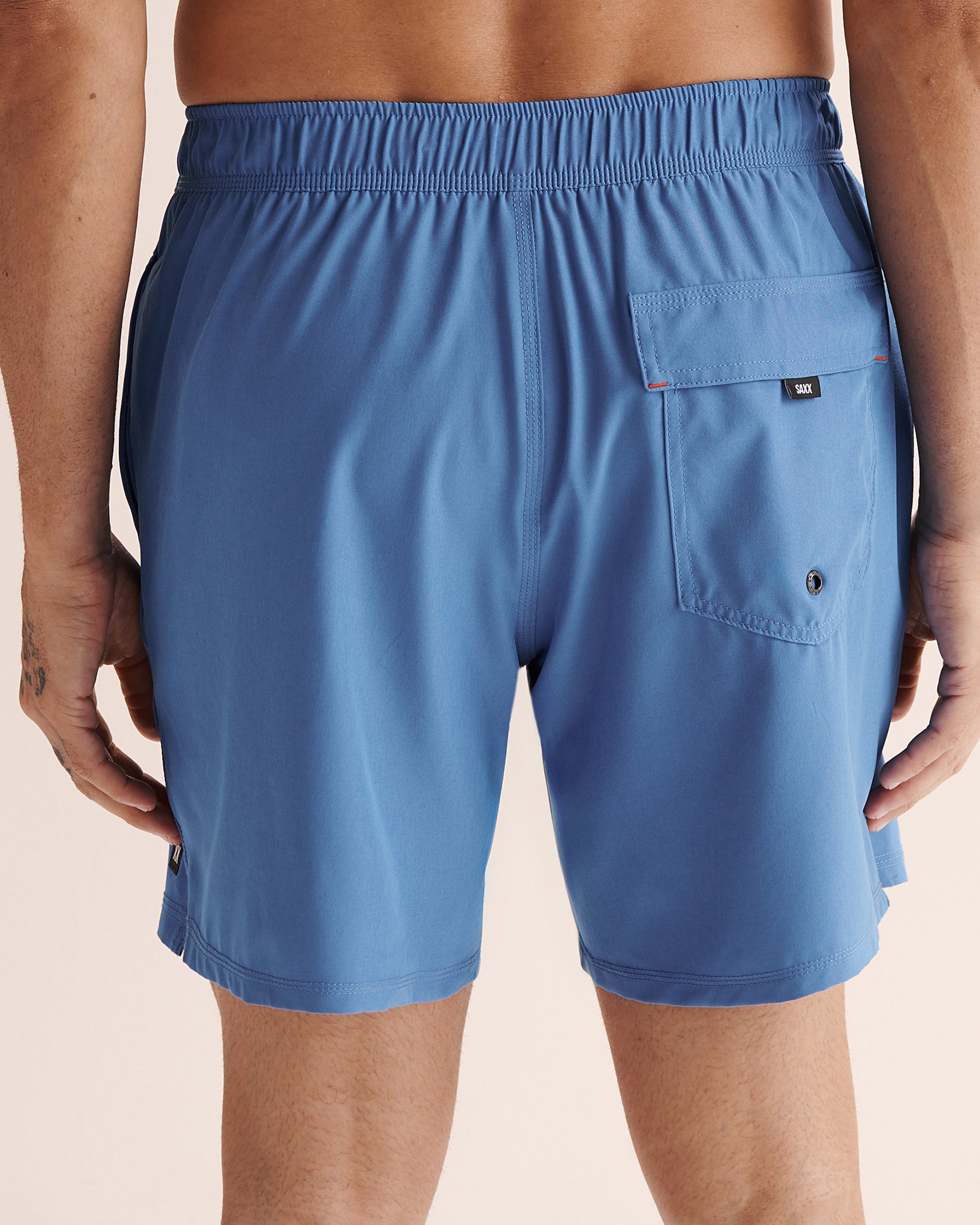 SAXX Maillot volley 2 en 1 extensible 7" avec doublure Oh Buoy Bleu SXSW04L - View2