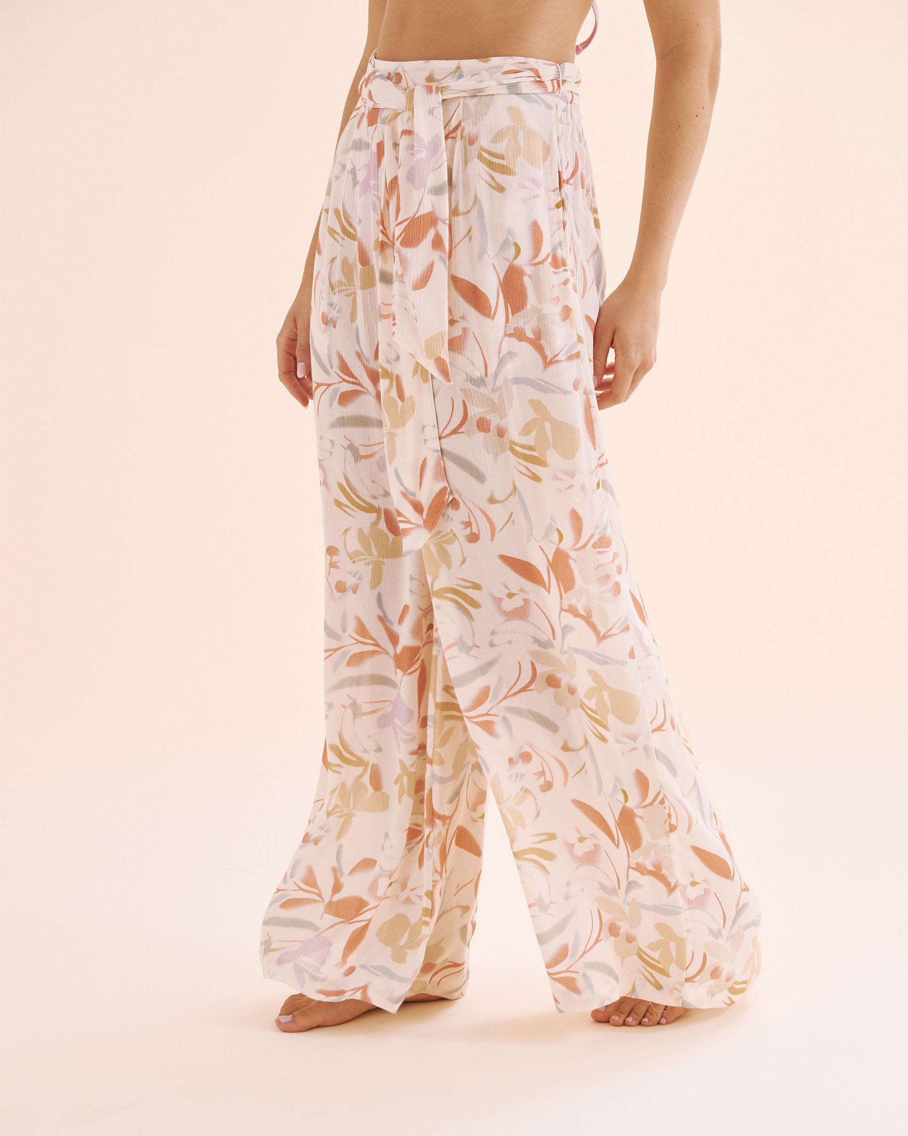 ROXY On The Road Pants White RP25852A4FUM - View1