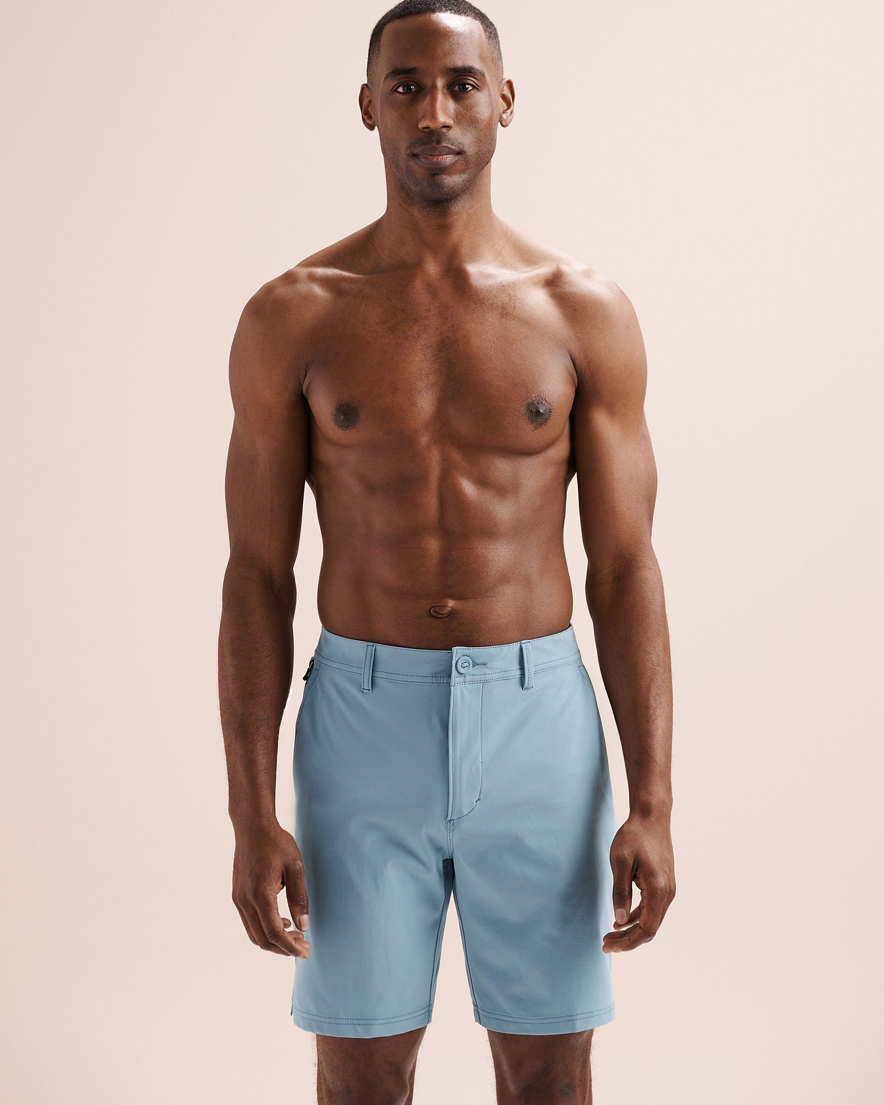 RIP CURL Short hybride Boardwalk Phase Nineteen 19" Bleu denim délavé 02ZMWS - View5