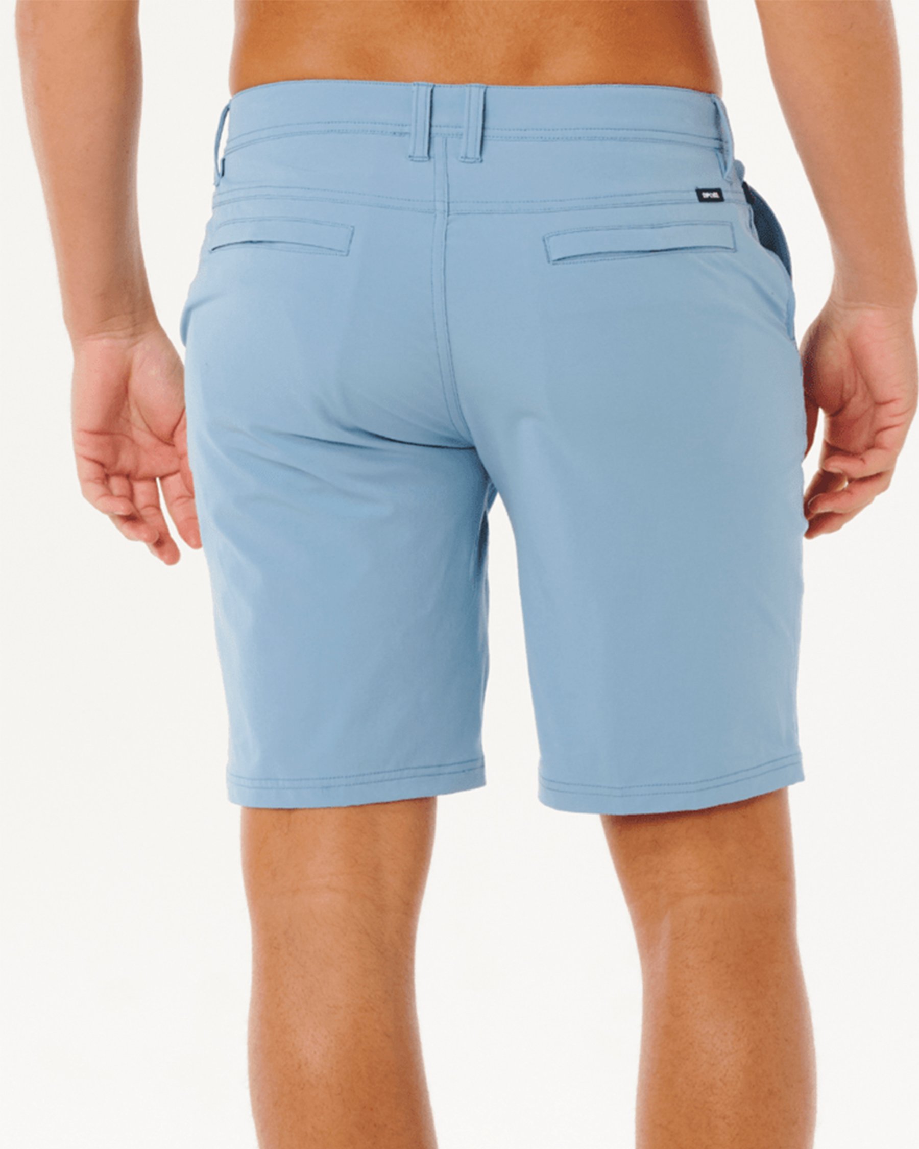 RIP CURL Short hybride Boardwalk Phase Nineteen 19" Bleu denim délavé 02ZMWS - Voir3