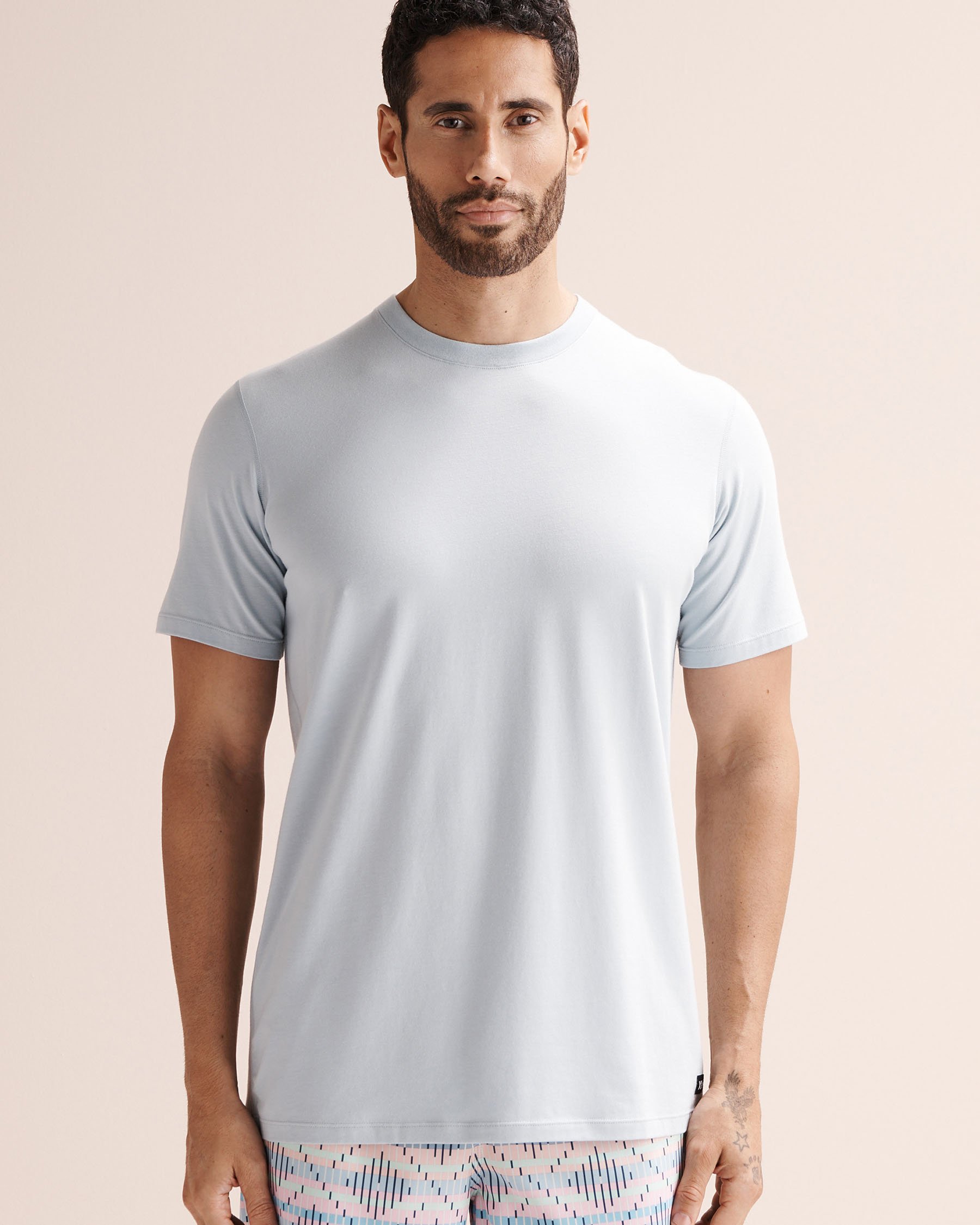 SAXX T-shirt en coton rafraîchissant Bleu SXTS82 - View1