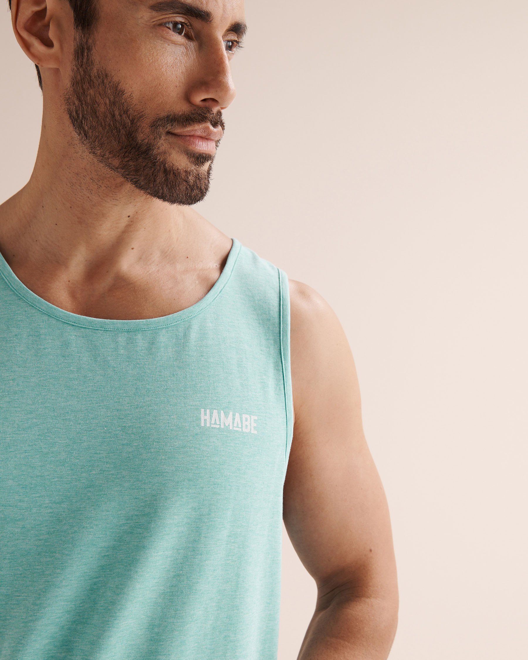 HAMABE Tank Top Radiance Blue 04100055 - View4
