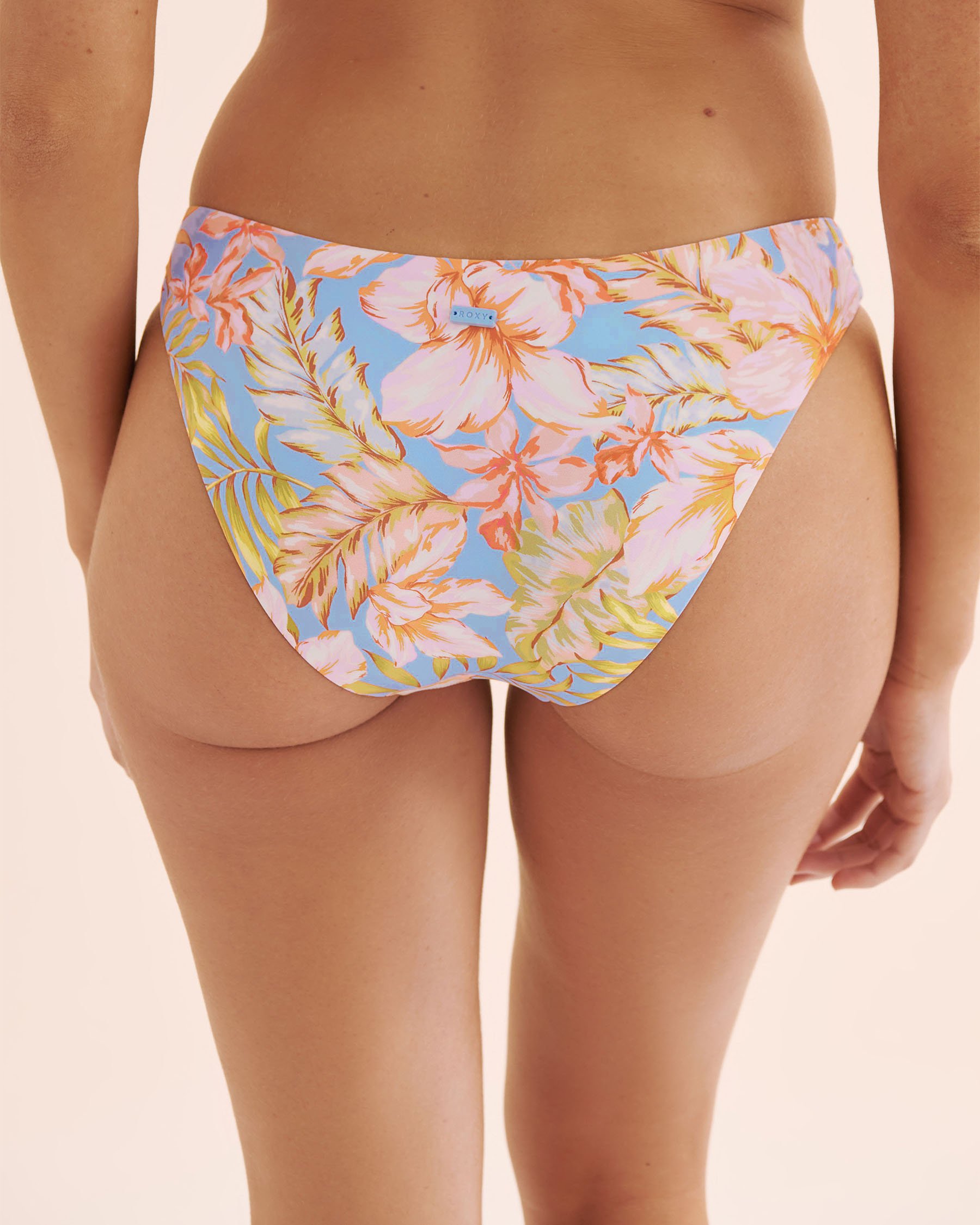 ROXY Tropical Hipster Lace Side Bikini Bottom Blue 434005208 - View2