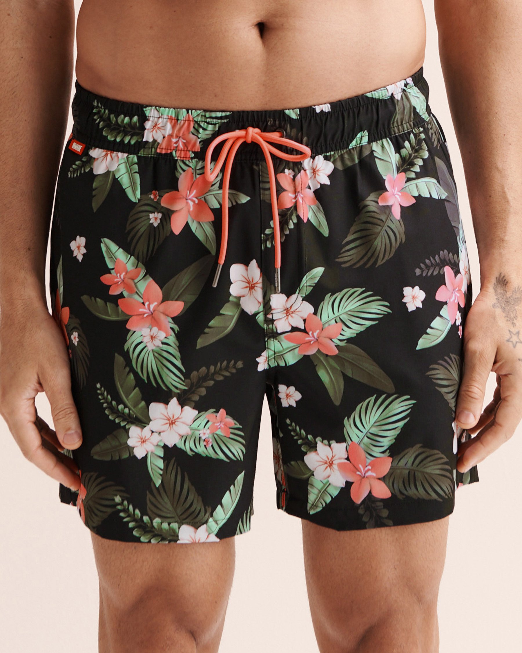 HAMABE Compression Liner Volley Swimsuit Black 03100070 - View3