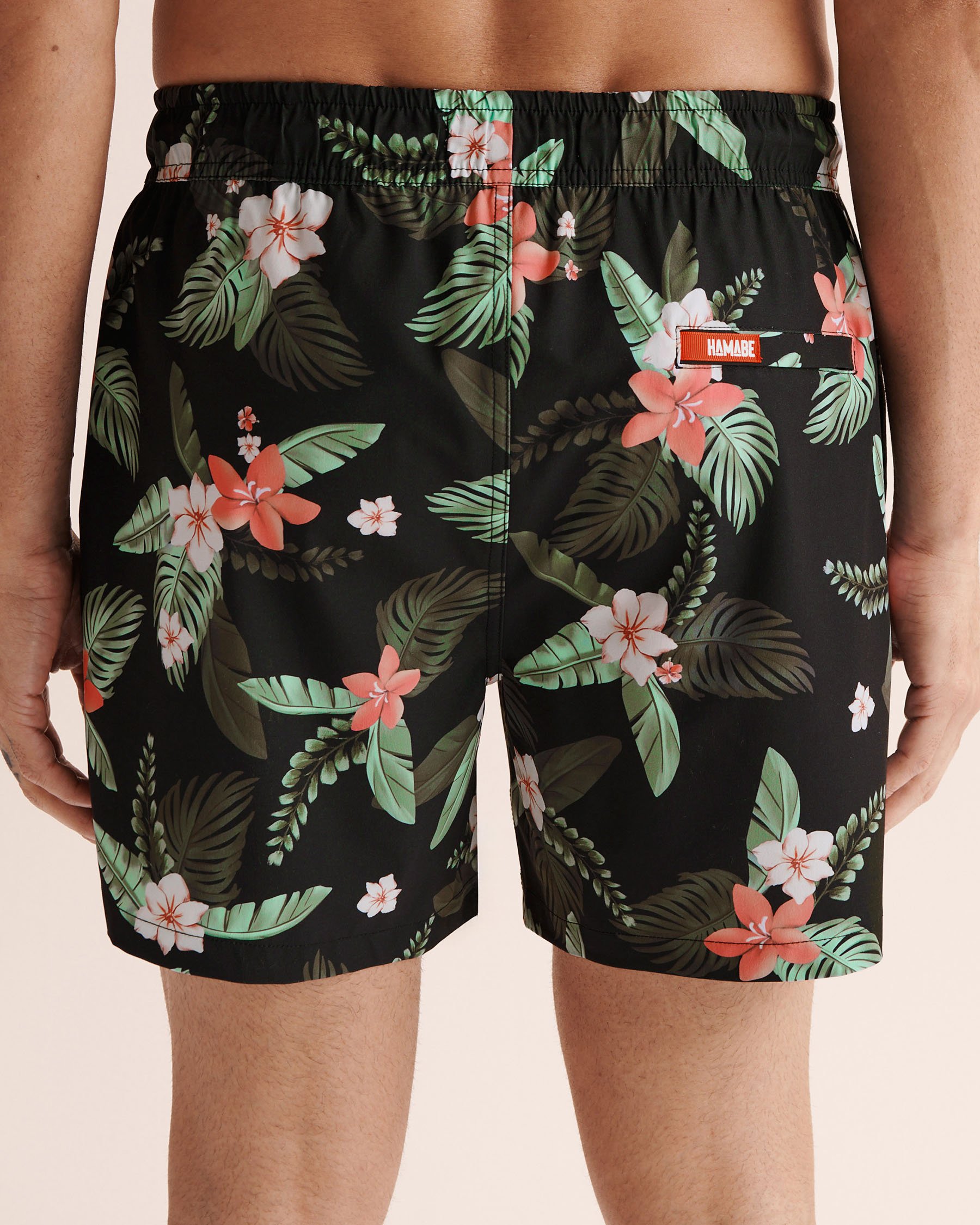 HAMABE Compression Liner Volley Swimsuit Black 03100070 - View4