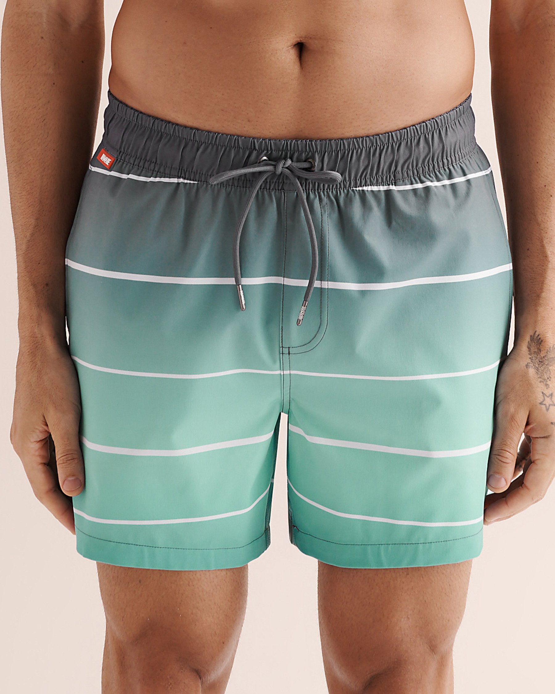 HAMABE Compression Liner Volley Swimsuit Grey, White, Blue 03100070 - View1