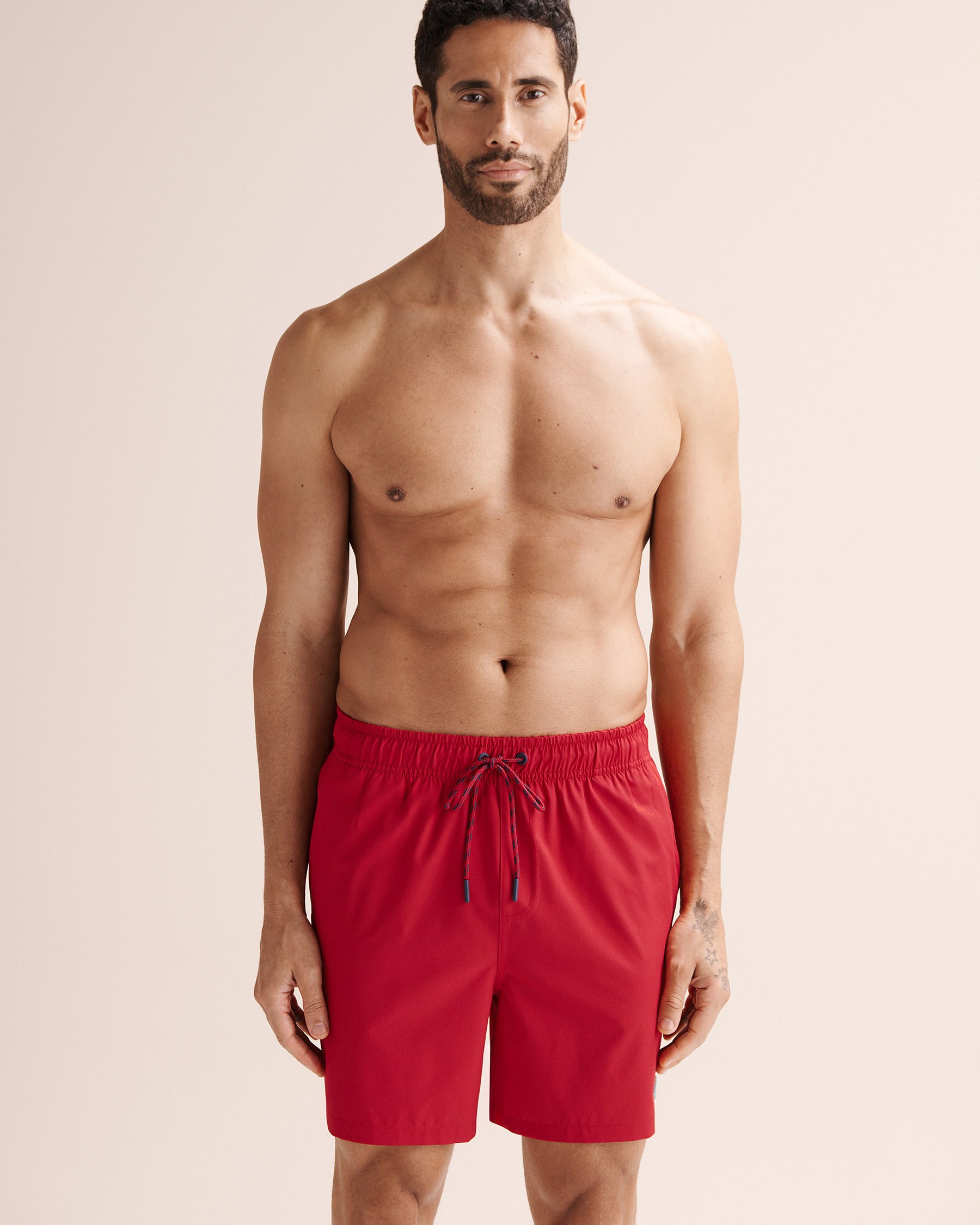 SHORELINE SEVEN Maillot volley avec doublure de compression Rouge jalapeño 03100073 - Voir6