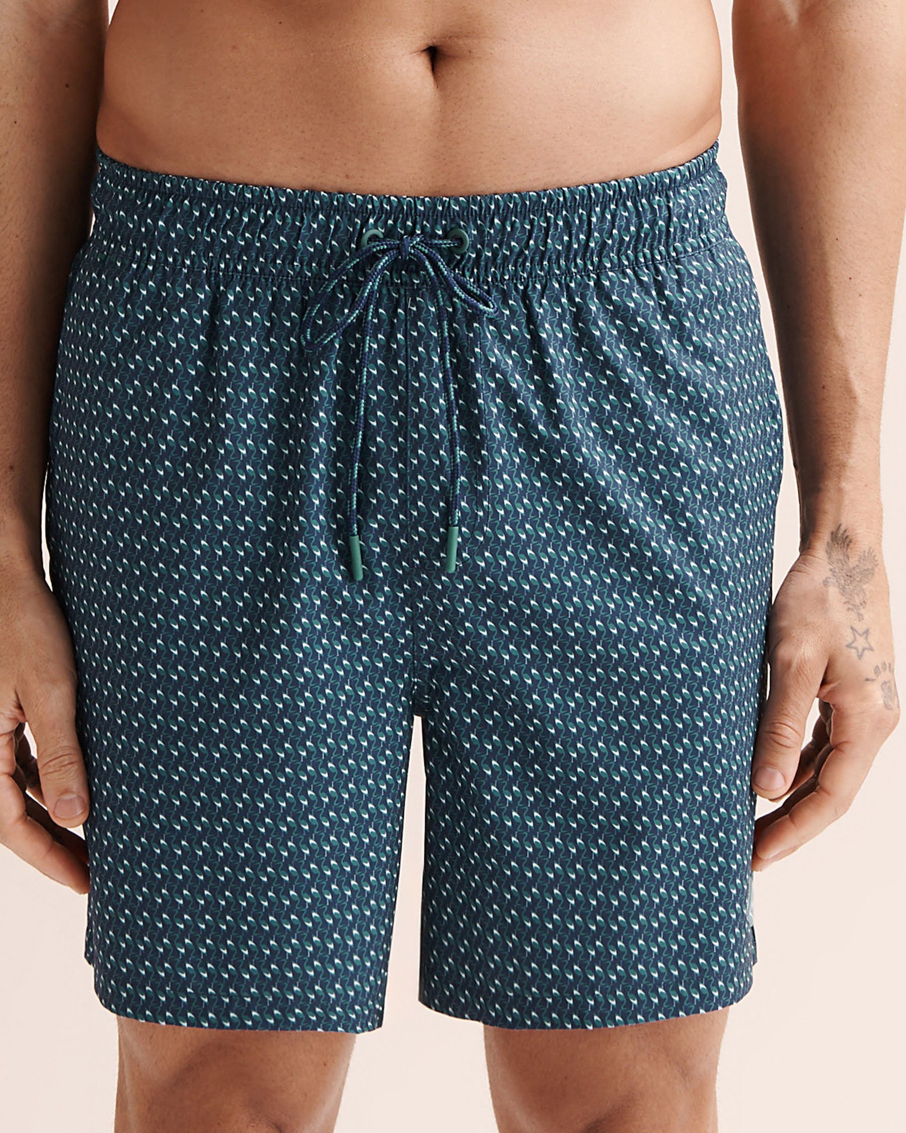 SHORELINE SEVEN Maillot volley avec doublure de compression Bleu 03100073 - View1