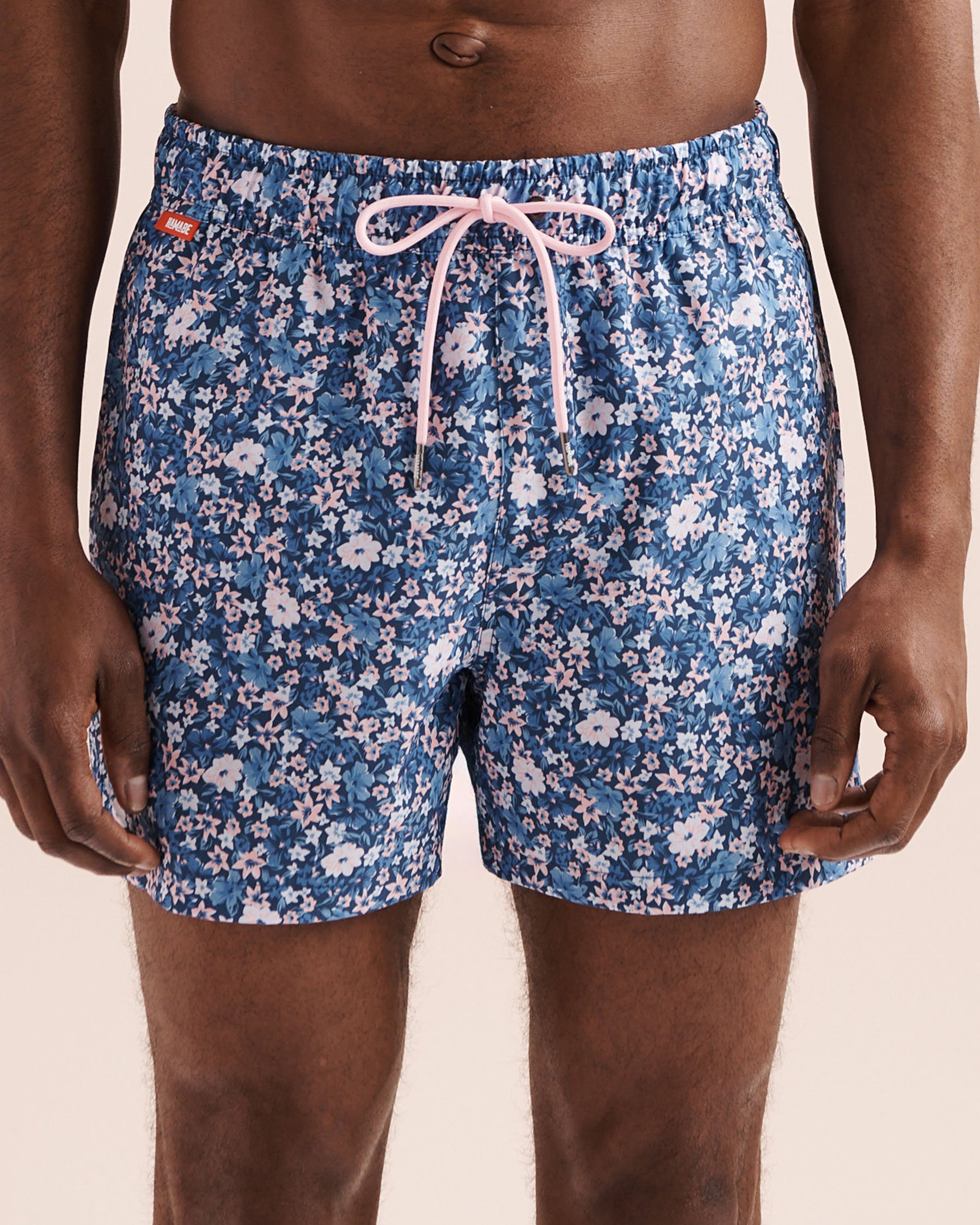 HAMABE Comfort Liner Volley Swimsuit Navy Blue 03100075 - View1