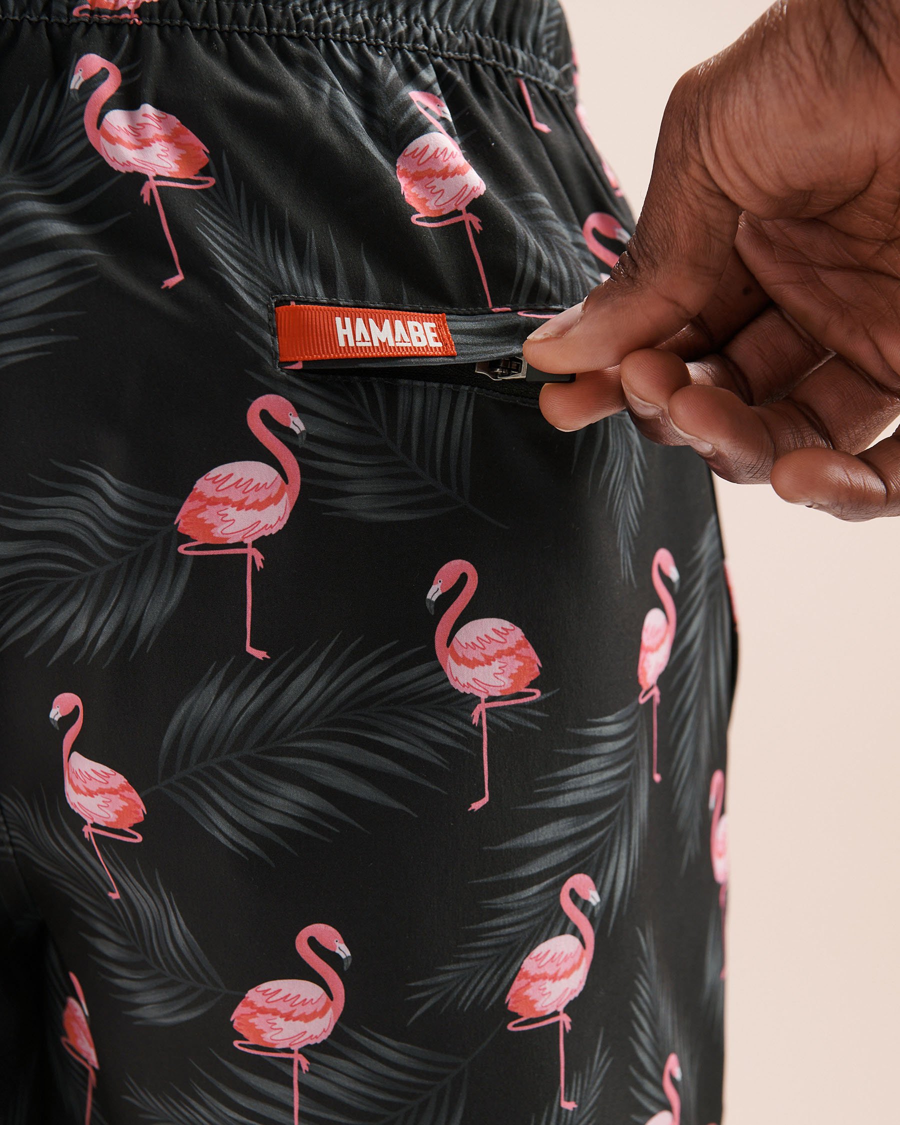 HAMABE Compression Liner Volley Swimsuit Black 03100076 - View3