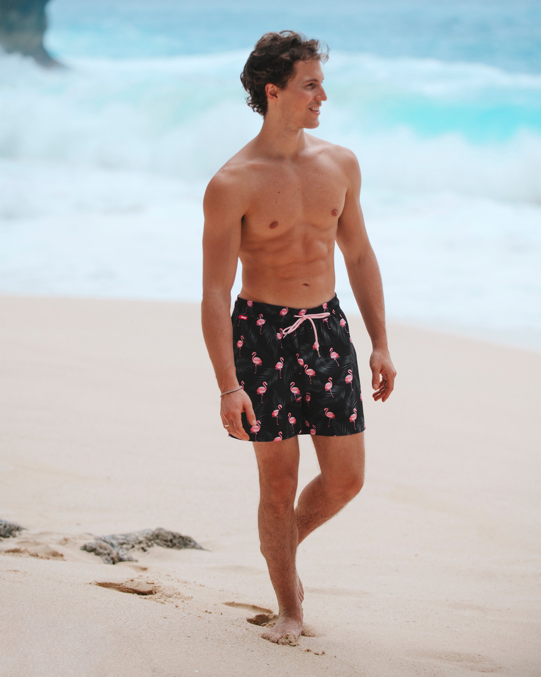 HAMABE Compression Liner Volley Swimsuit Black 03100076 - View2