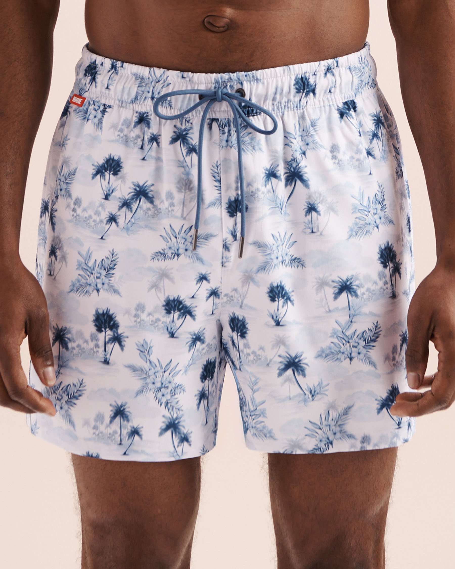 HAMABE Compression Liner Volley Swimsuit White 03100076 - View1