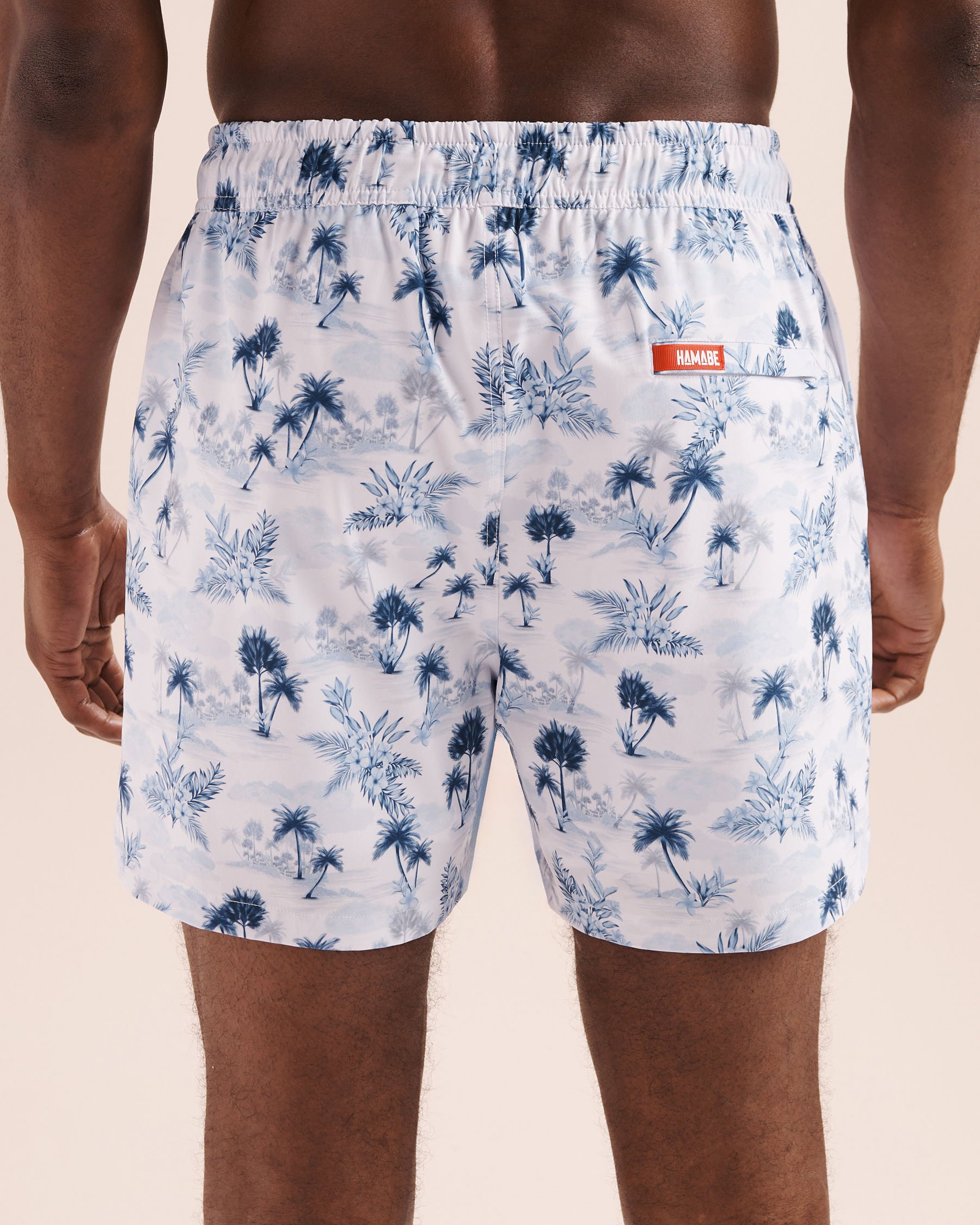 HAMABE Compression Liner Volley Swimsuit White 03100076 - View2