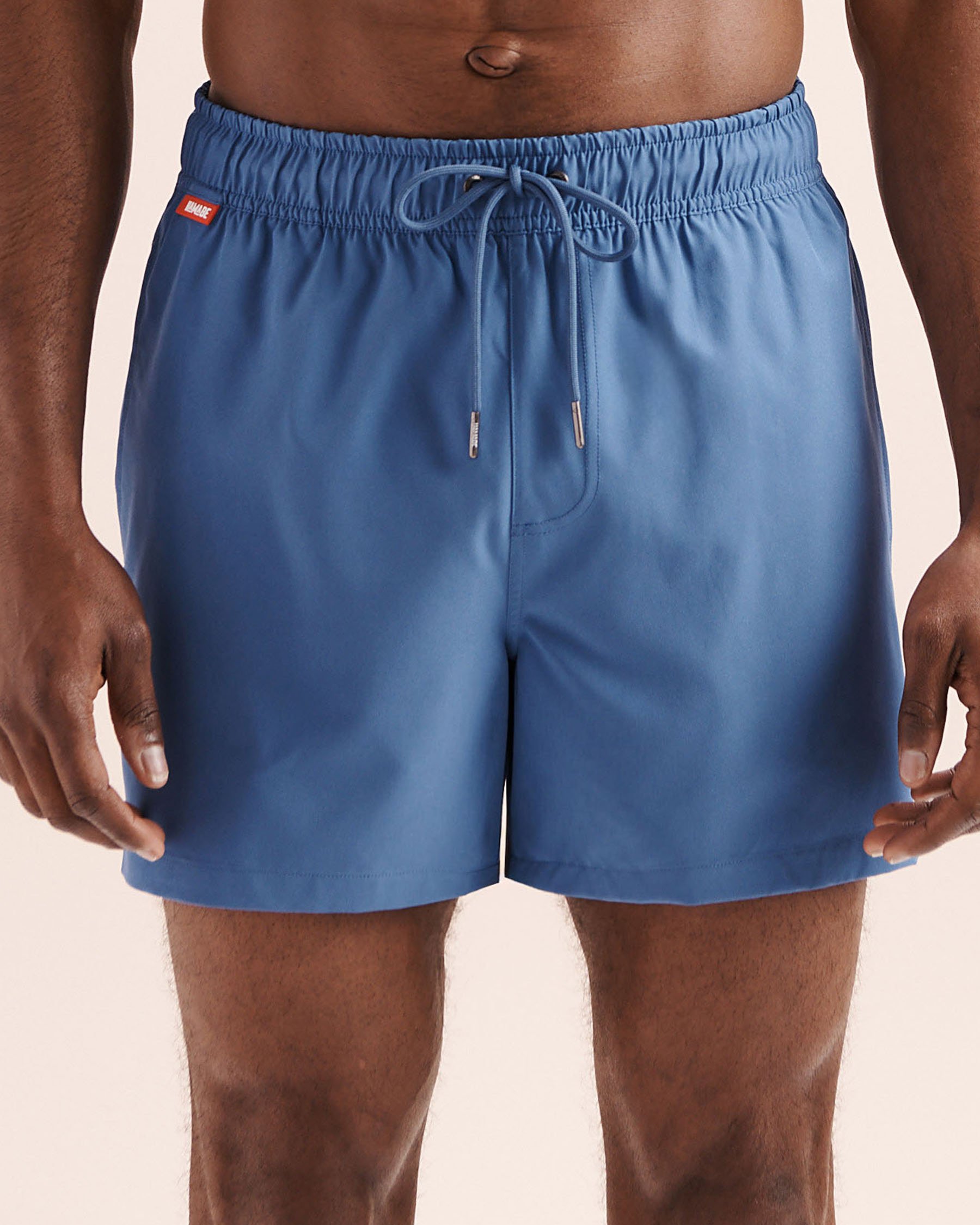 HAMABE Floral Comfort Liner Volley Swimsuit Blue 03100075 - View1