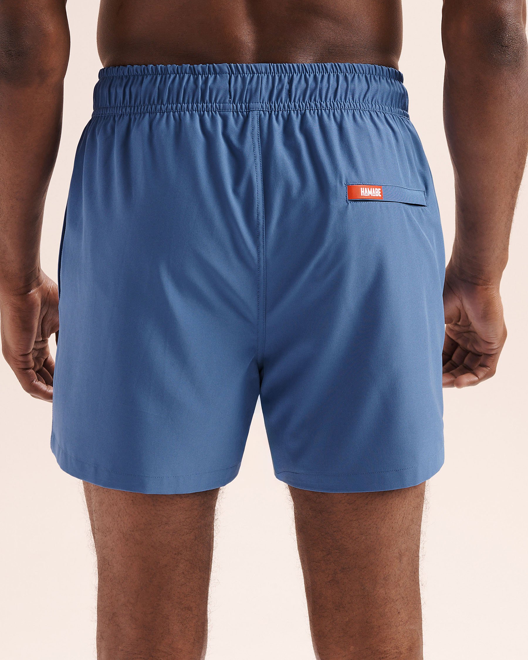 HAMABE Floral Comfort Liner Volley Swimsuit Blue 03100075 - View2