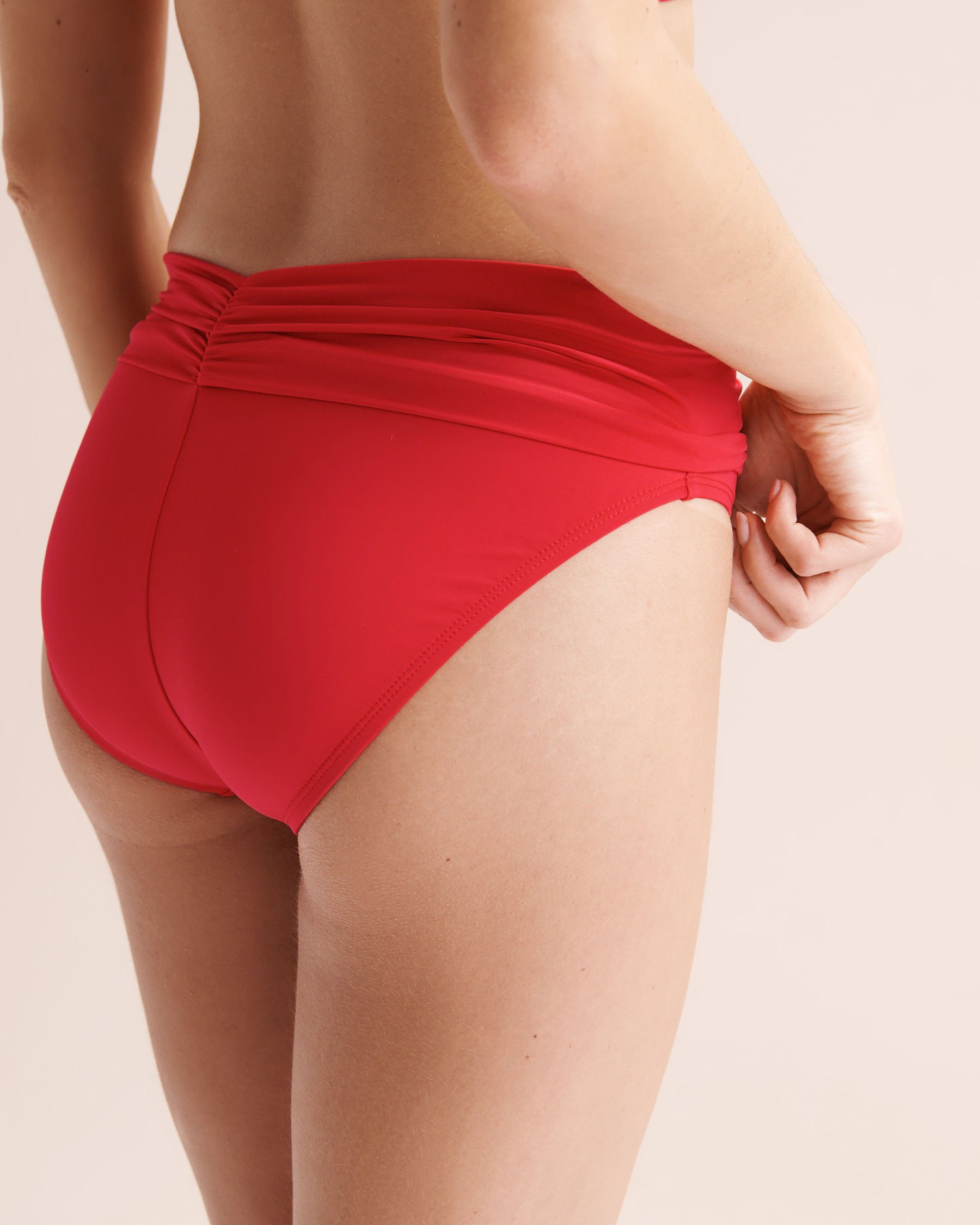 JANTZEN Bas de bikini hipster Julie Rouge JZ25002H - View3