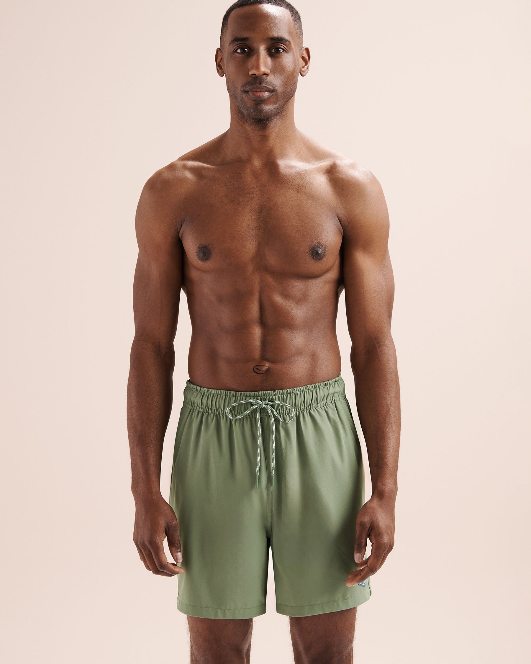 SHORELINE SEVEN Long Liner 6'' Volley Swimsuit Green 03100077 - View6