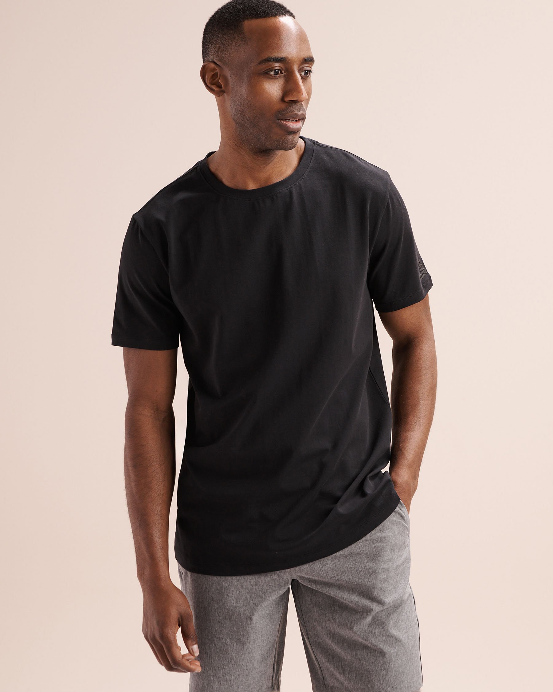 OFF THE BEACH Relaxed T-shirt Black 04100059 - View1