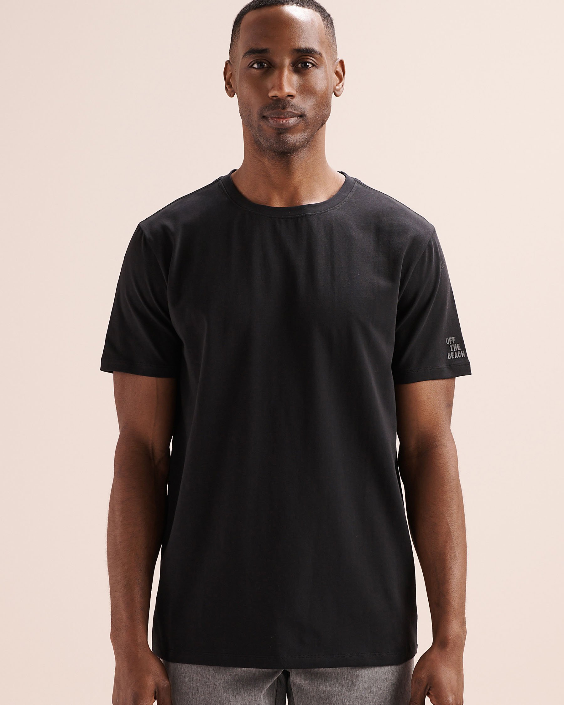 OFF THE BEACH Relaxed T-shirt Black 04100059 - View4
