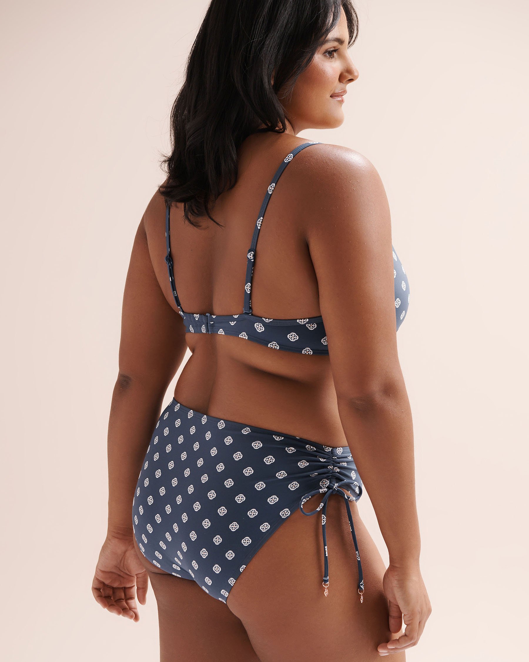 TURQUOISE COUTURE Bas de bikini noué signature Bleu 01300563 - Voir5