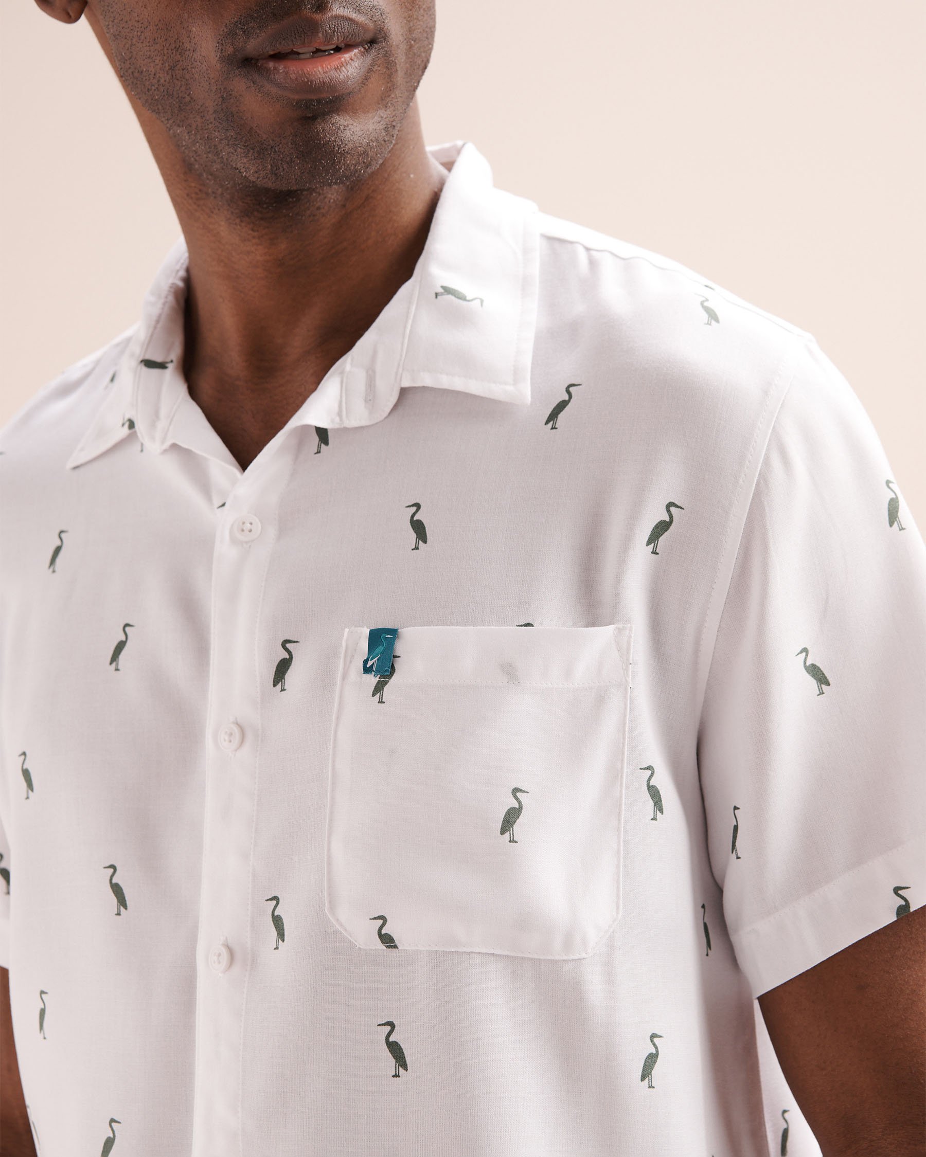 SHORELINE SEVEN Short Sleeves Shirt White 04100060 - View3