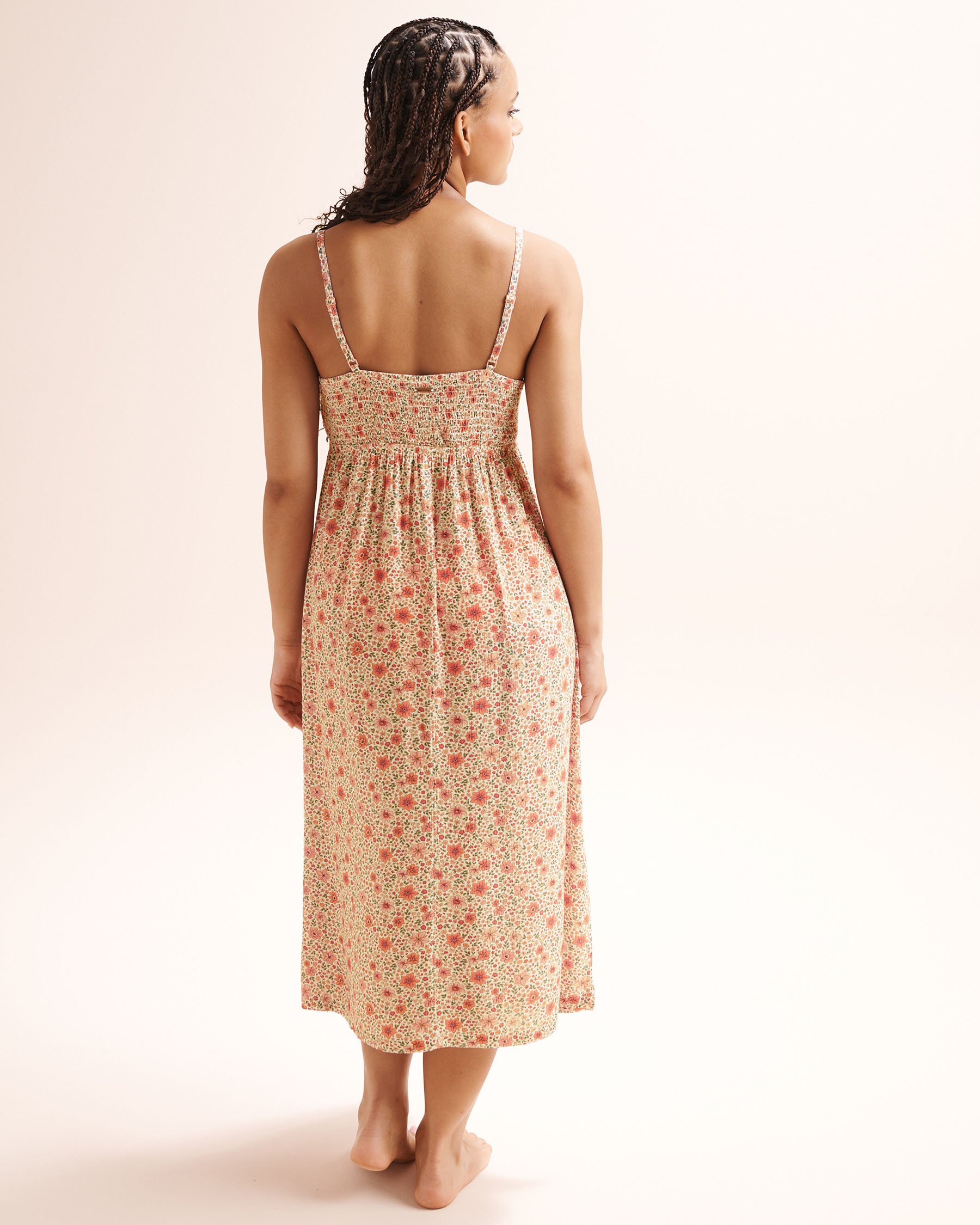 MY BIKINI STORY Floral Long Dress White 02300199 - View6