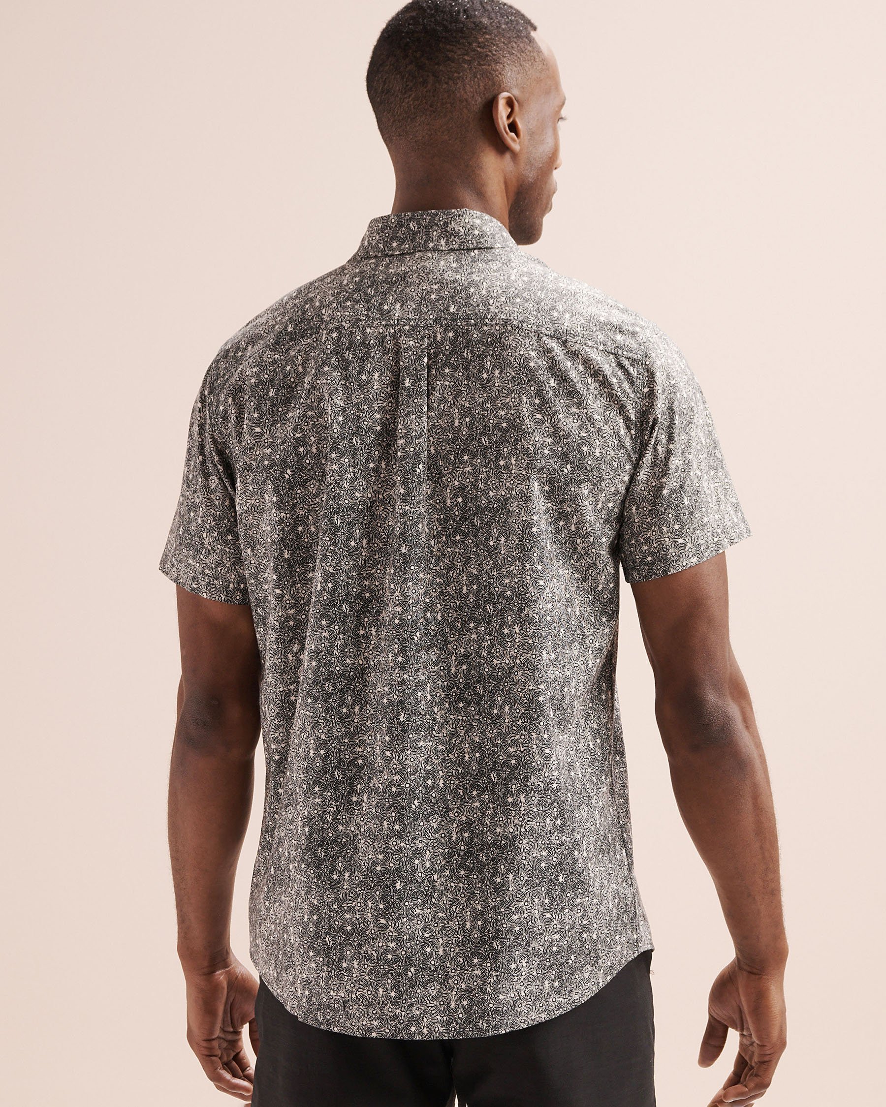 RIP CURL Hypno Micro Short Sleeves Shirt Grey 06MMSH - View2