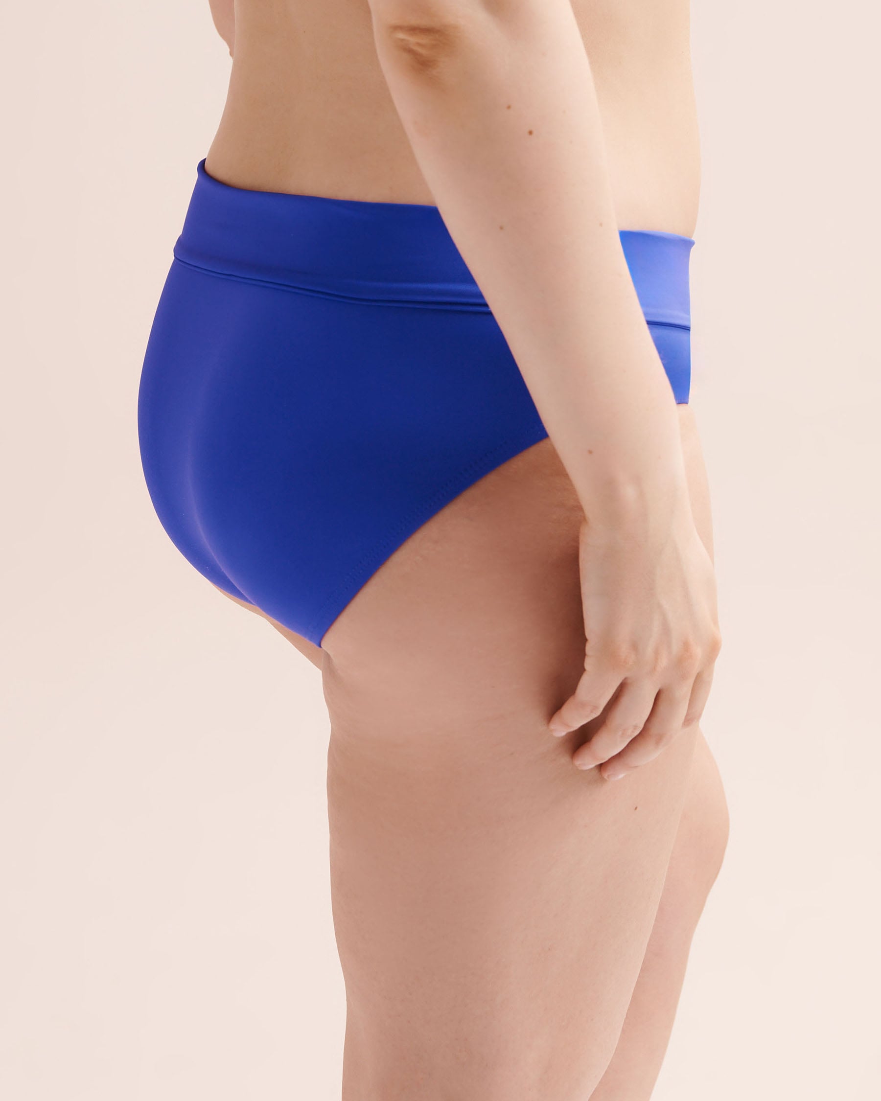 ANNE COLE Live In Color Convertible Bikini Bottom Cobalt blue MYMB36001 - View4