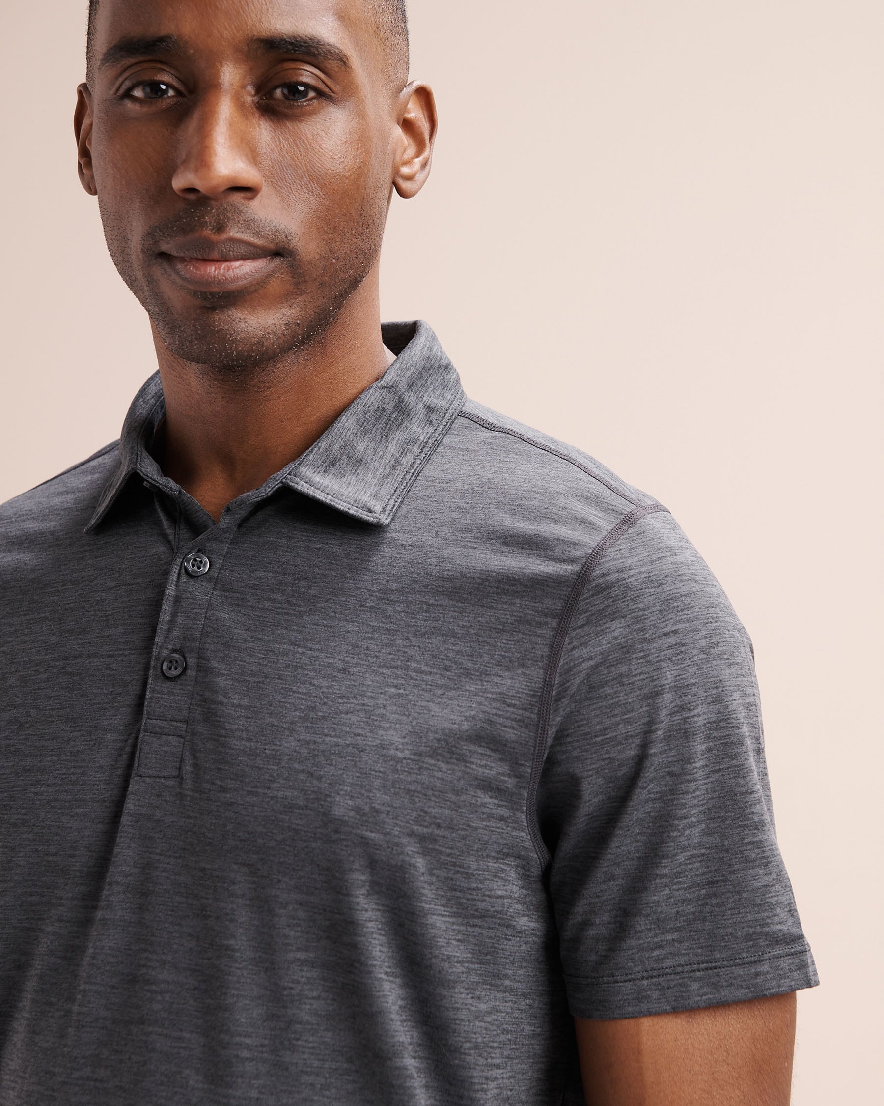 SAXX Polo Black SXCP10 - View3