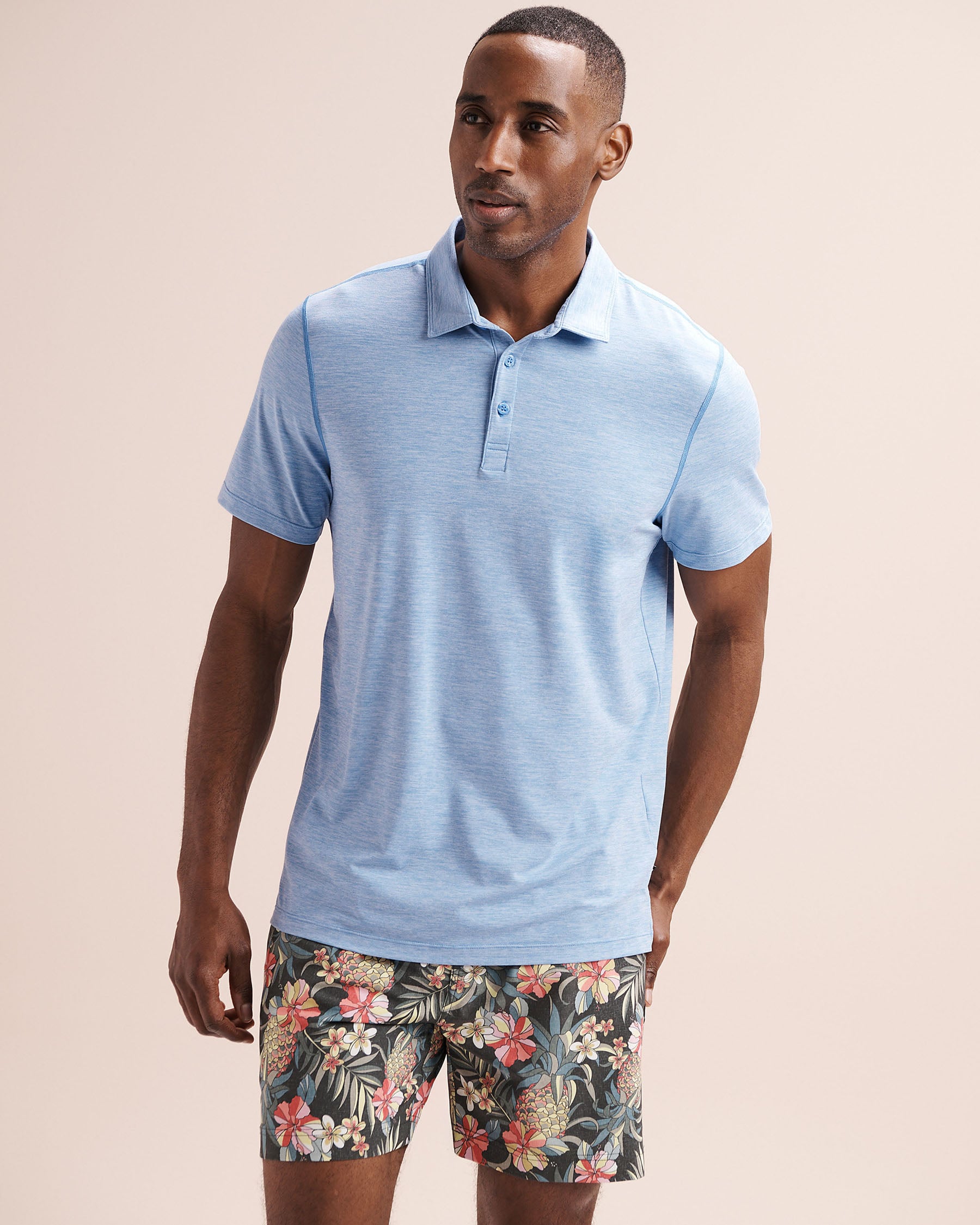 SAXX Polo Blue SXCP10 - View1