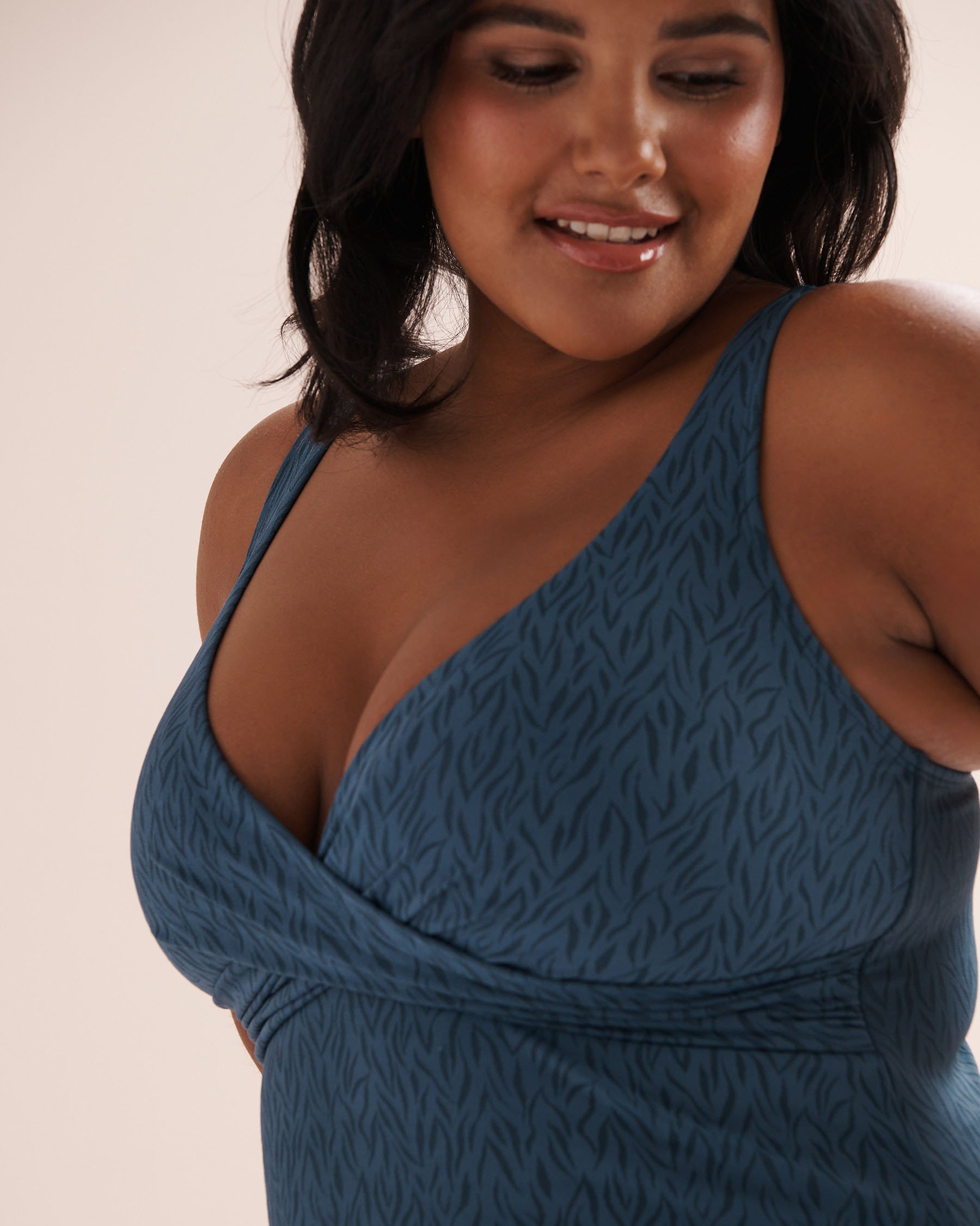 ARTESANDS Minque Delacroix D-G Cup Swimdress Dark Blue AT1723MQ - View4
