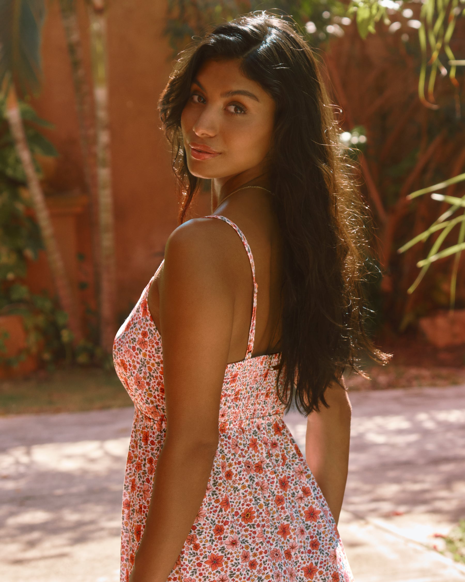 MY BIKINI STORY Floral Long Dress White 02300199 - View4