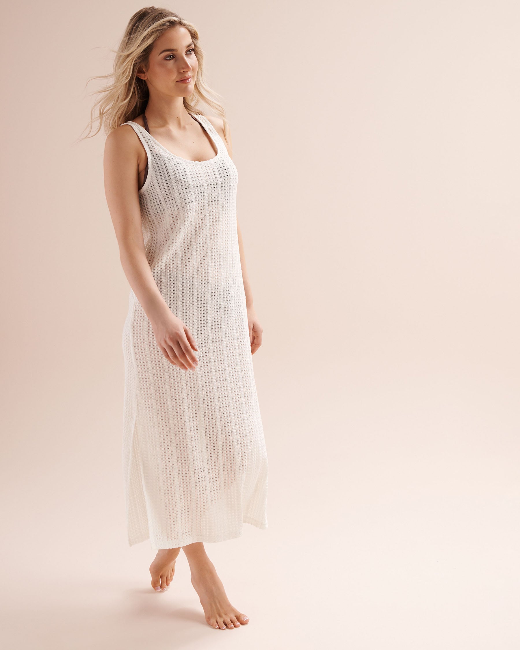 OFF THE BEACH Crochet Dress White 02300198 - View5