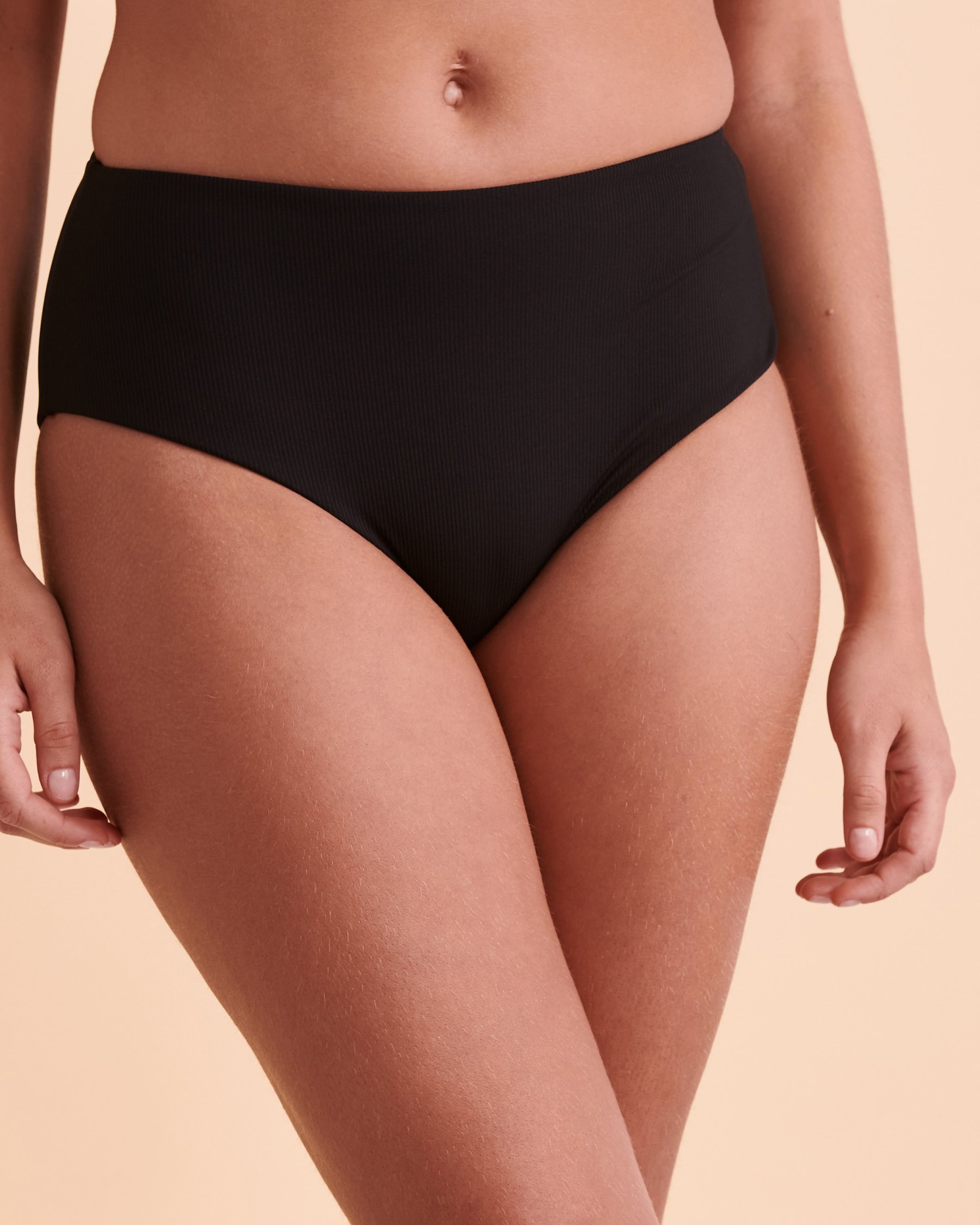 MAAJI Bas de bikini réversible taille mi-haute JADE BLACK Noir 3255SBC602 - Voir1