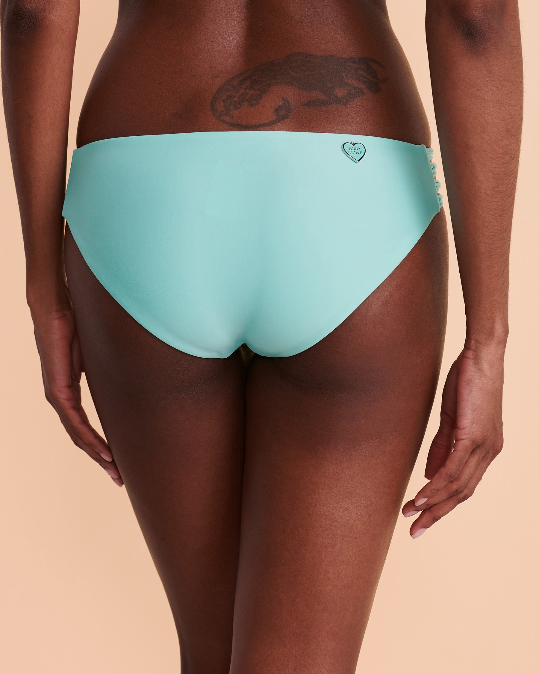 BODY GLOVE SMOOTHIES Ruby Side Bands Bikini Bottom Aqua 39506148 - View2