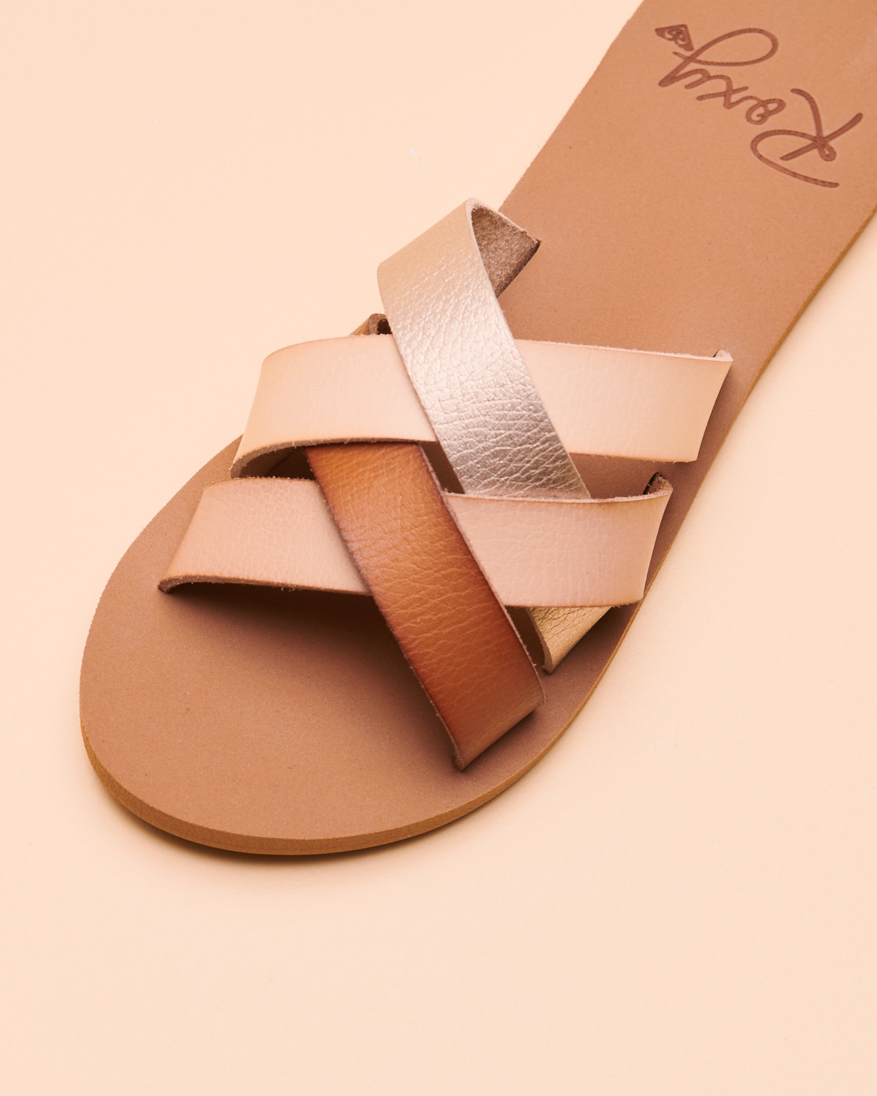 ROXY RHEA Multi Straps Slide Natural ARJL101029 - View2