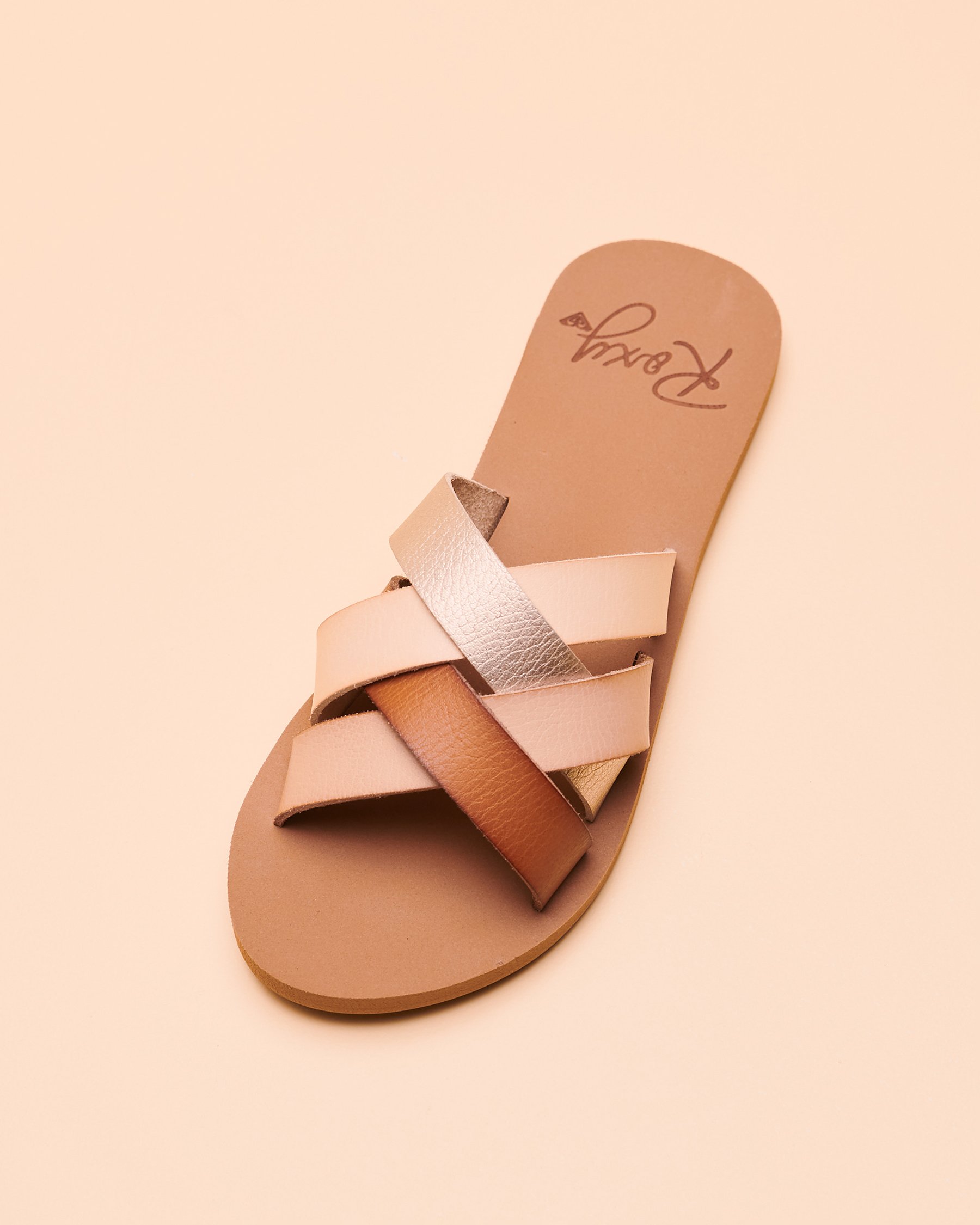 ROXY RHEA Multi Straps Slide Natural ARJL101029 - View3