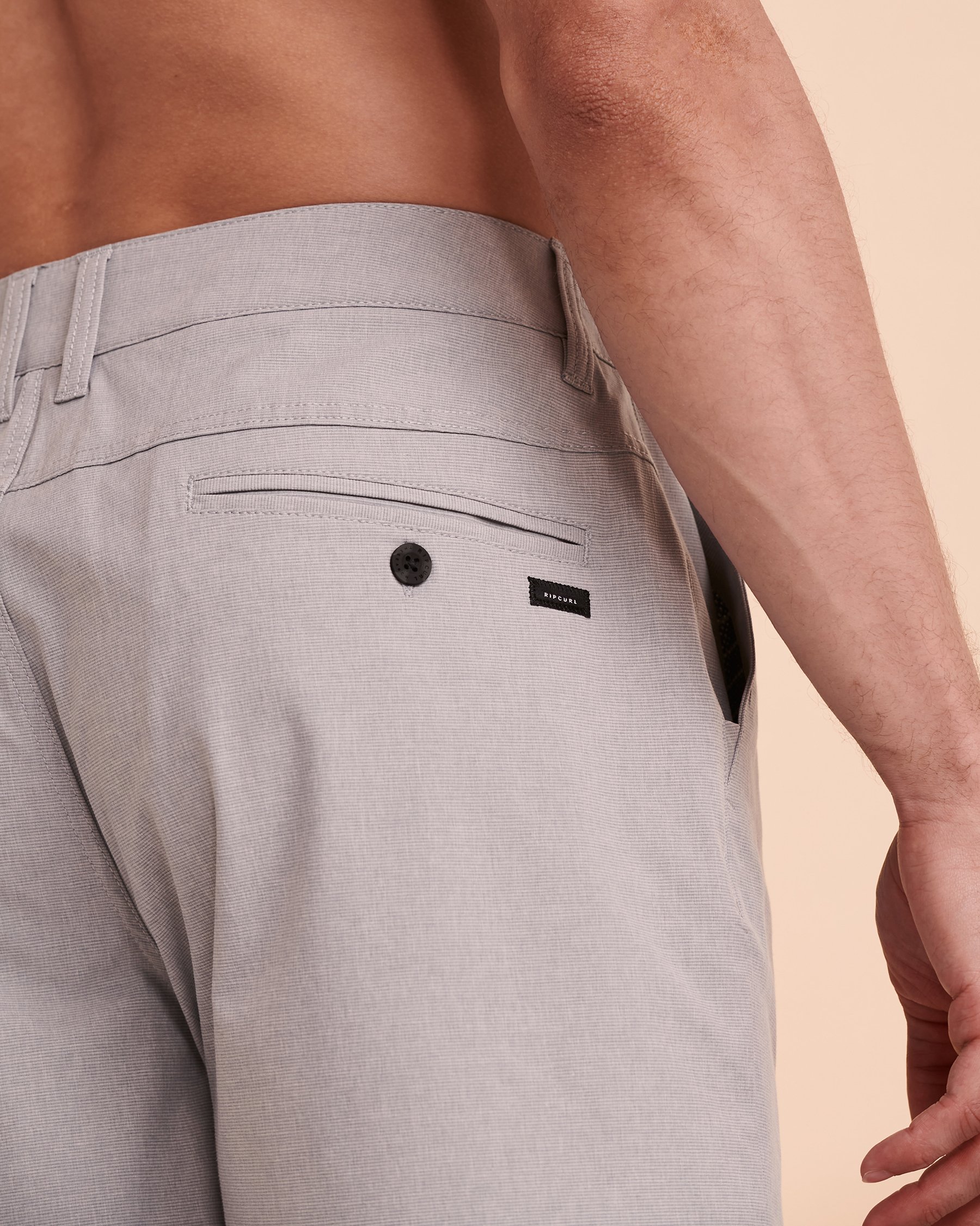 RIP CURL Short hybride BOARDWALK PHASE Gris pâle CWABK9 - Voir3