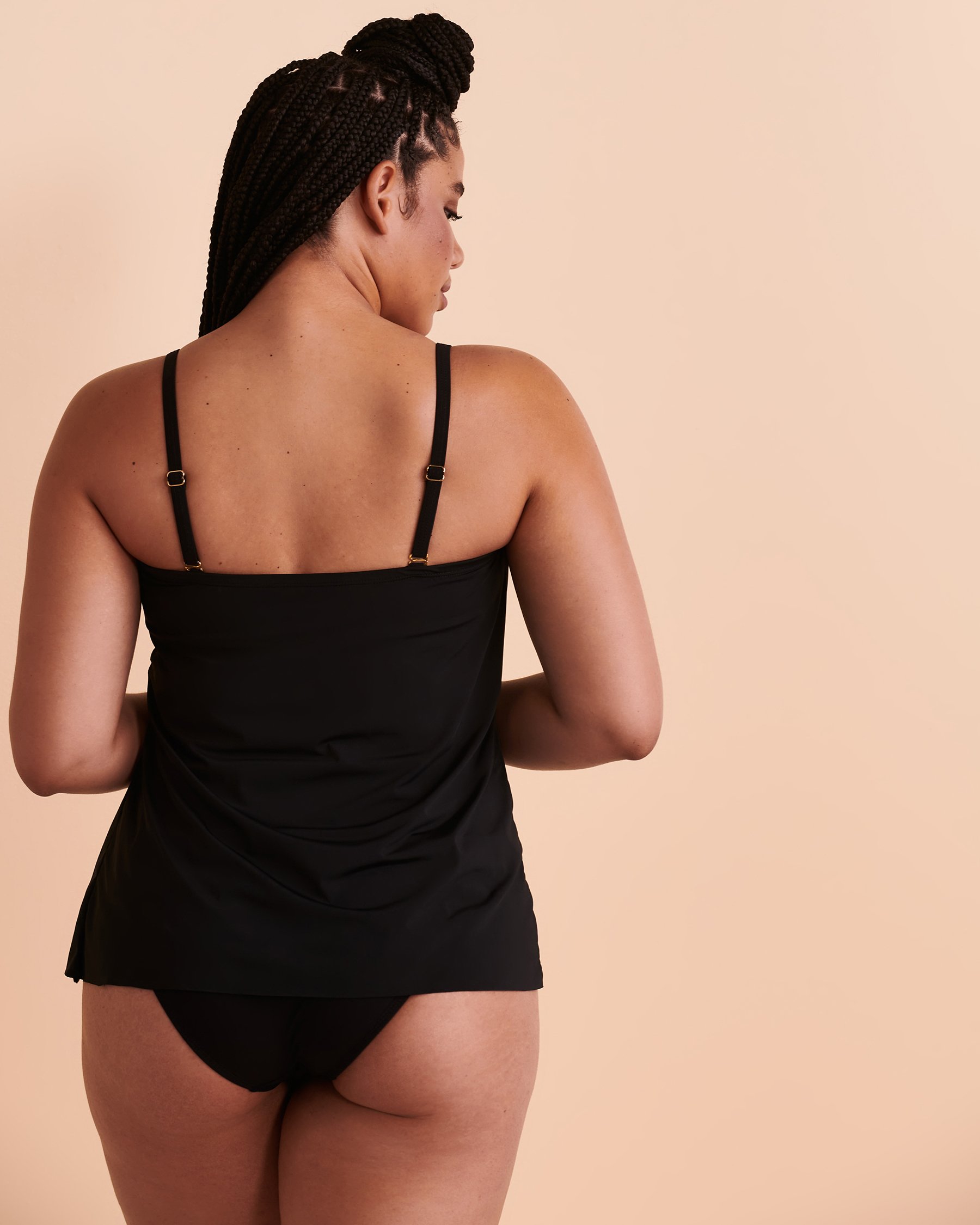 CHRISTINA Haut tankini bandeau ESSENTIALS Noir 30ZZ1180 - Voir2