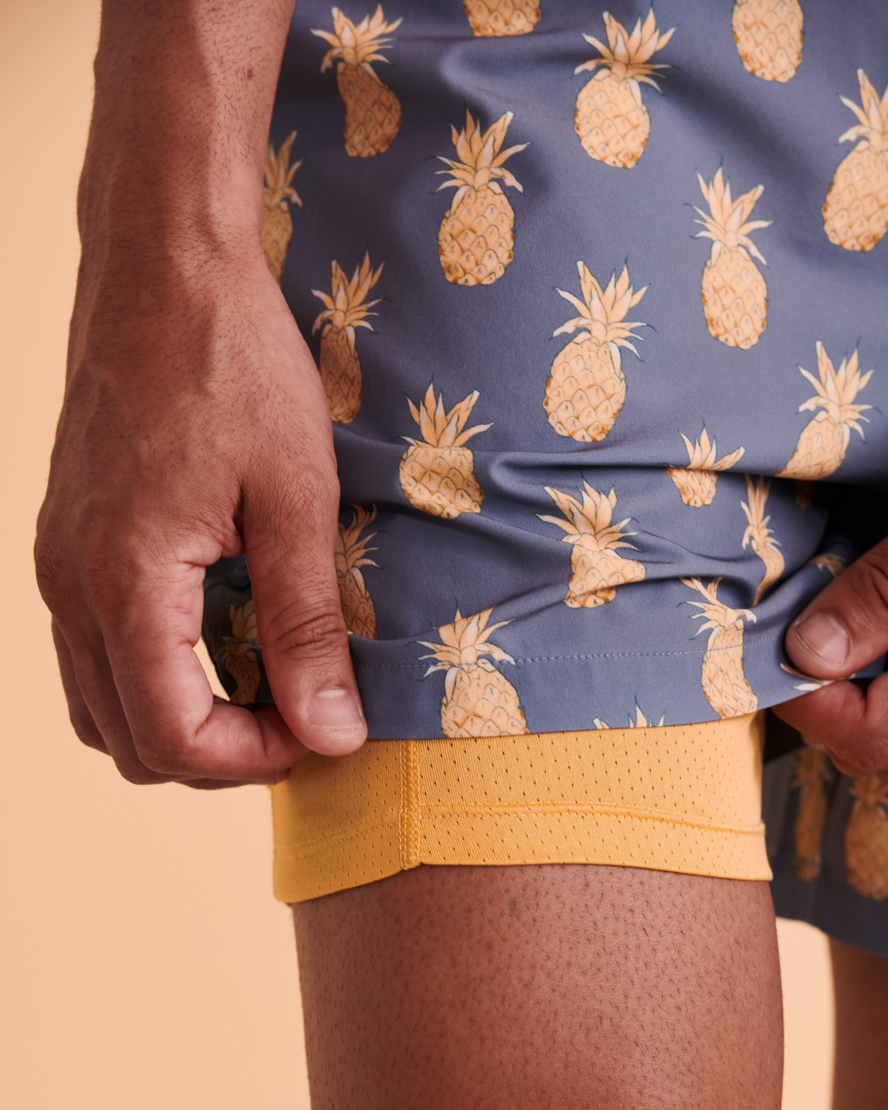 HAMABE Maillot volley avec filet Ananas 03100006 - Voir2