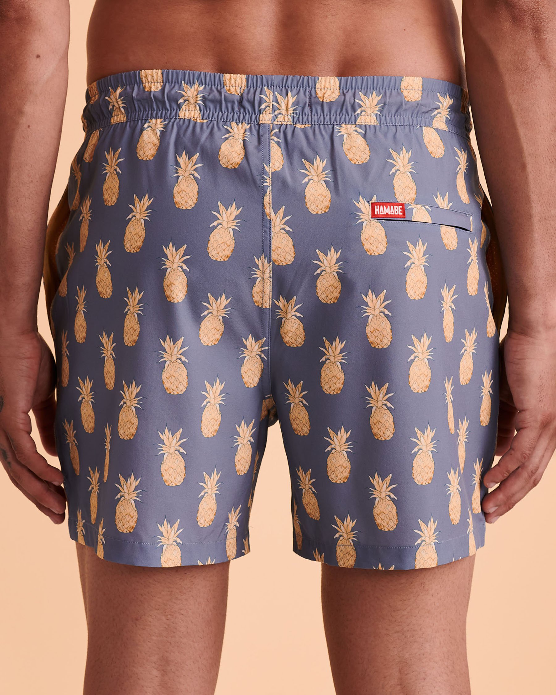 HAMABE Maillot volley avec filet Ananas 03100006 - Voir5