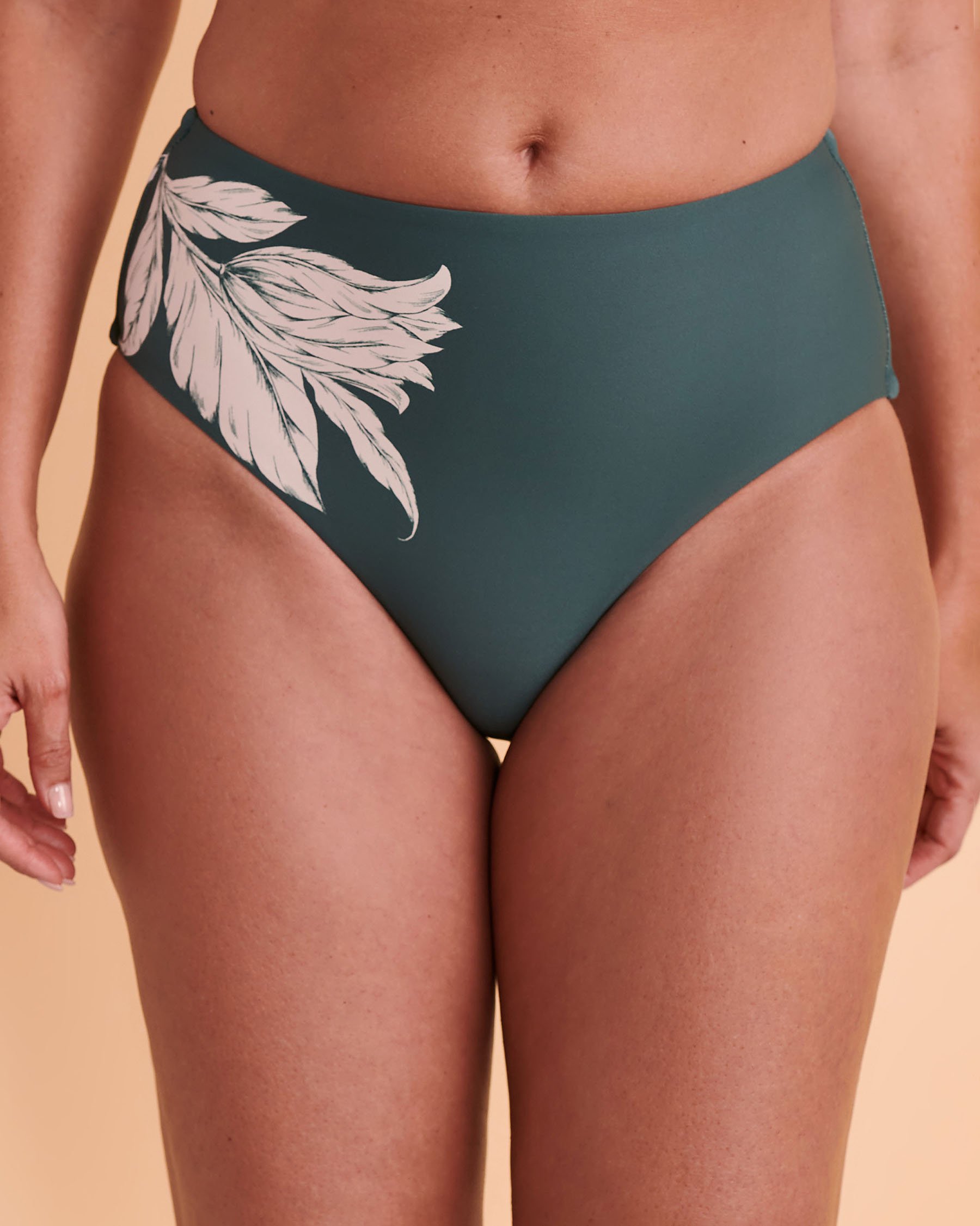 SEAFOLLY Bas de bikini taille haute FLEUR DE BLOOM Floral 40646-983 - View1