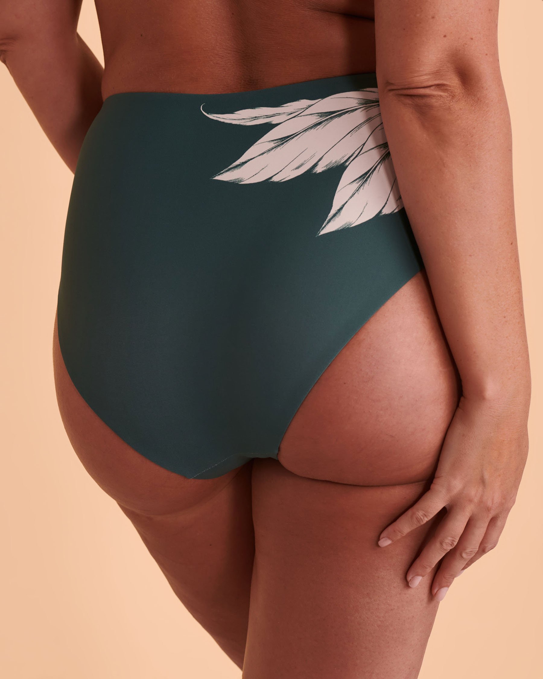 SEAFOLLY Bas de bikini taille haute FLEUR DE BLOOM Floral 40646-983 - View2