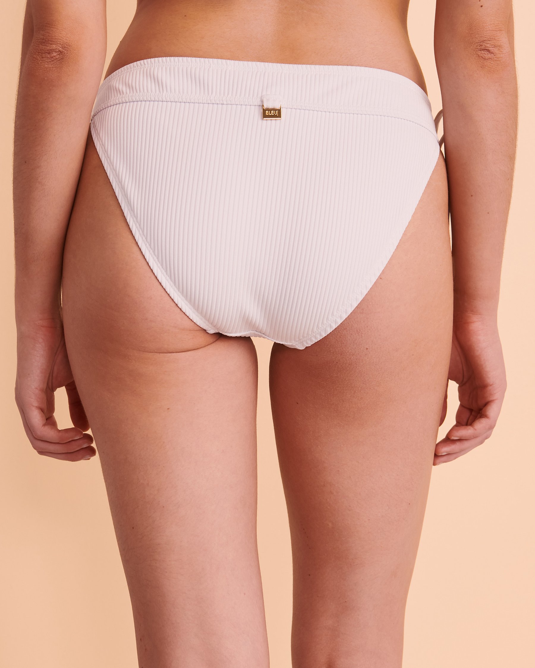 BLEU ROD BEATTIE WALK THE LINE Side Tie Bikini Bottom White RBWL22933H - View2