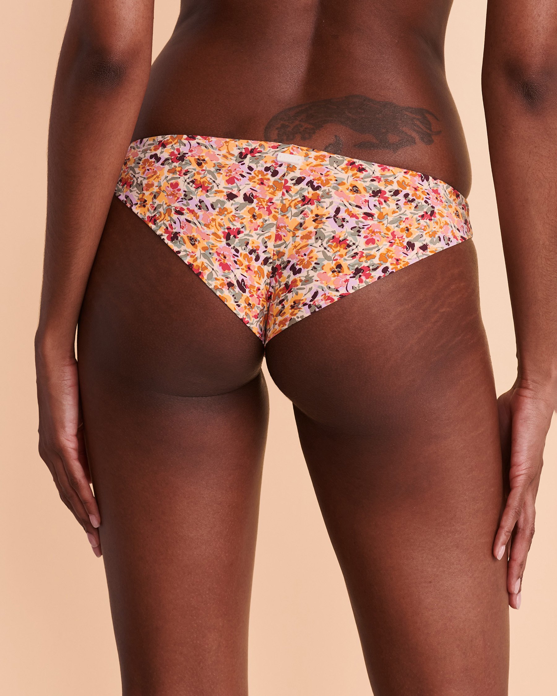 ROXY Bas de bikini cheeky PT BEACH CLASSICS Floral ERJX404473 - Voir2