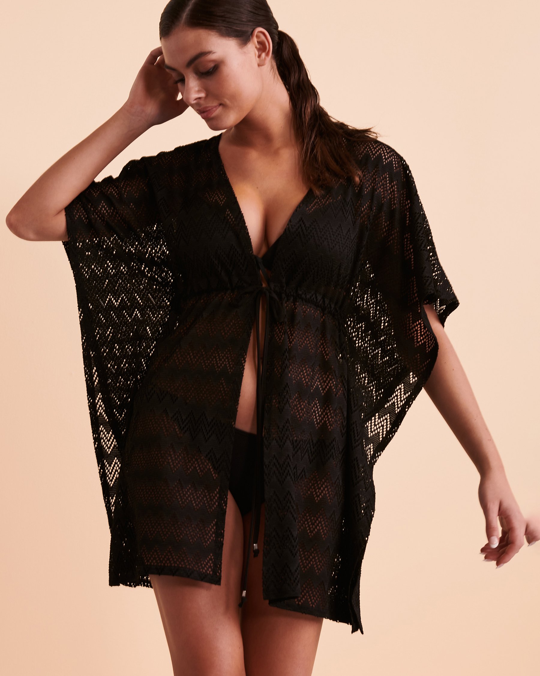 COVER ME Adjustable Caftan Black 22027083 - View1
