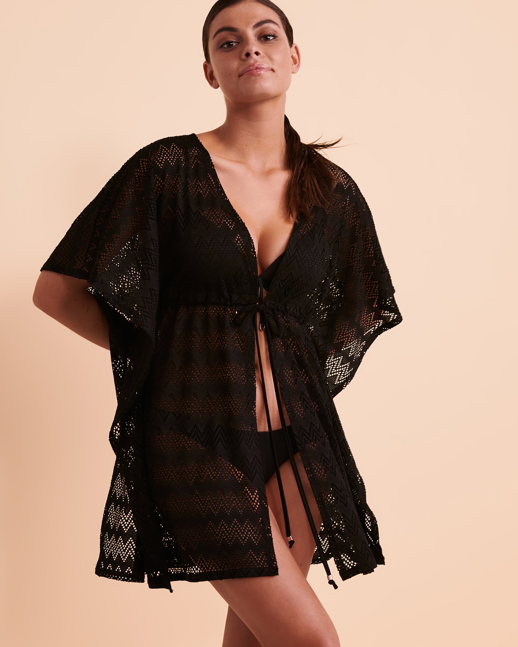 COVER ME Adjustable Caftan Black 22027083 - View4