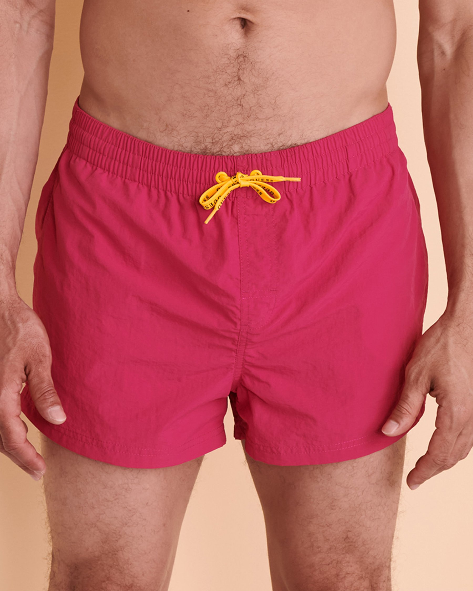 GUESS Maillot volley avec filet Rose F2GT27TEL27 - Voir1