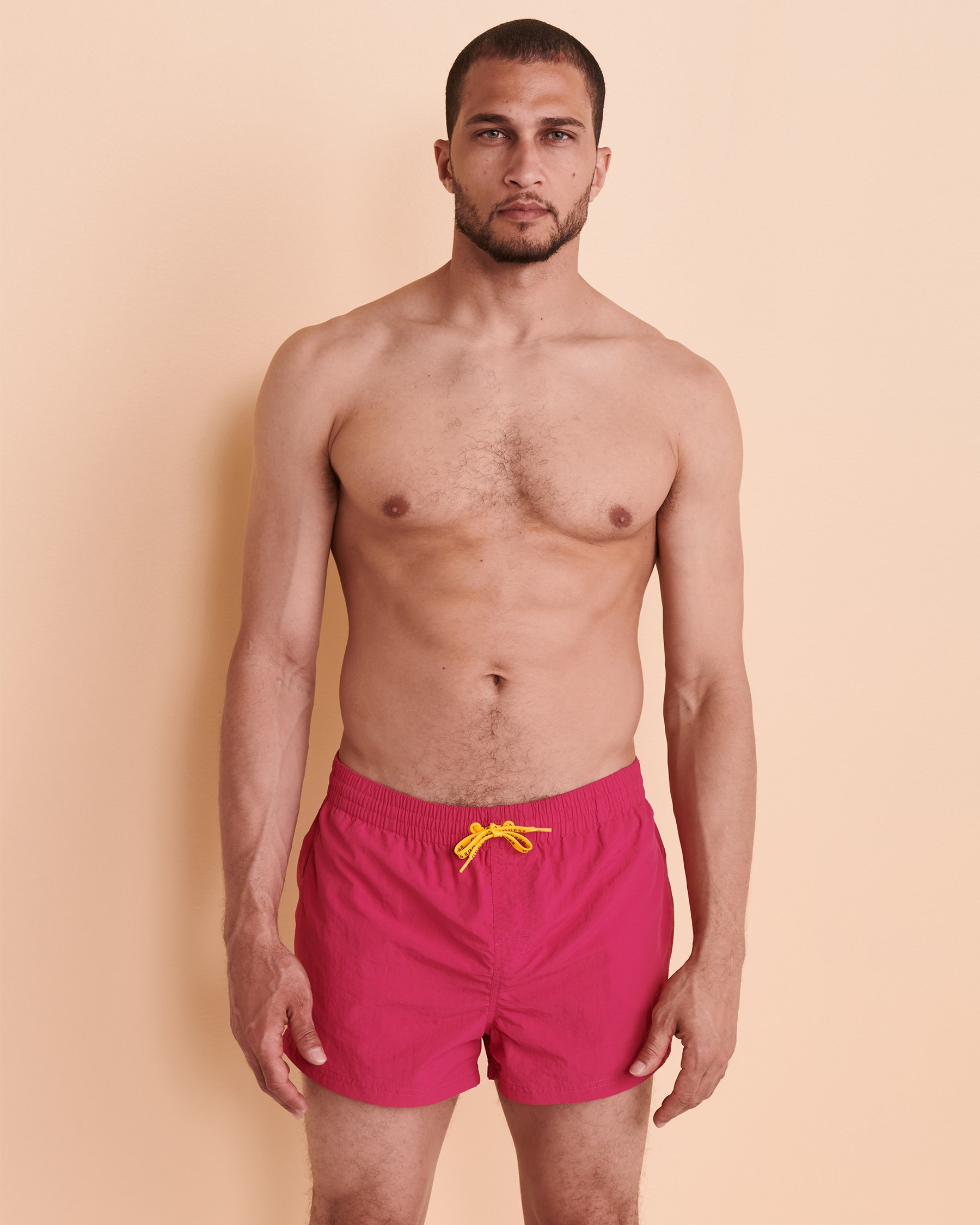 GUESS Maillot volley avec filet Rose F2GT27TEL27 - Voir5